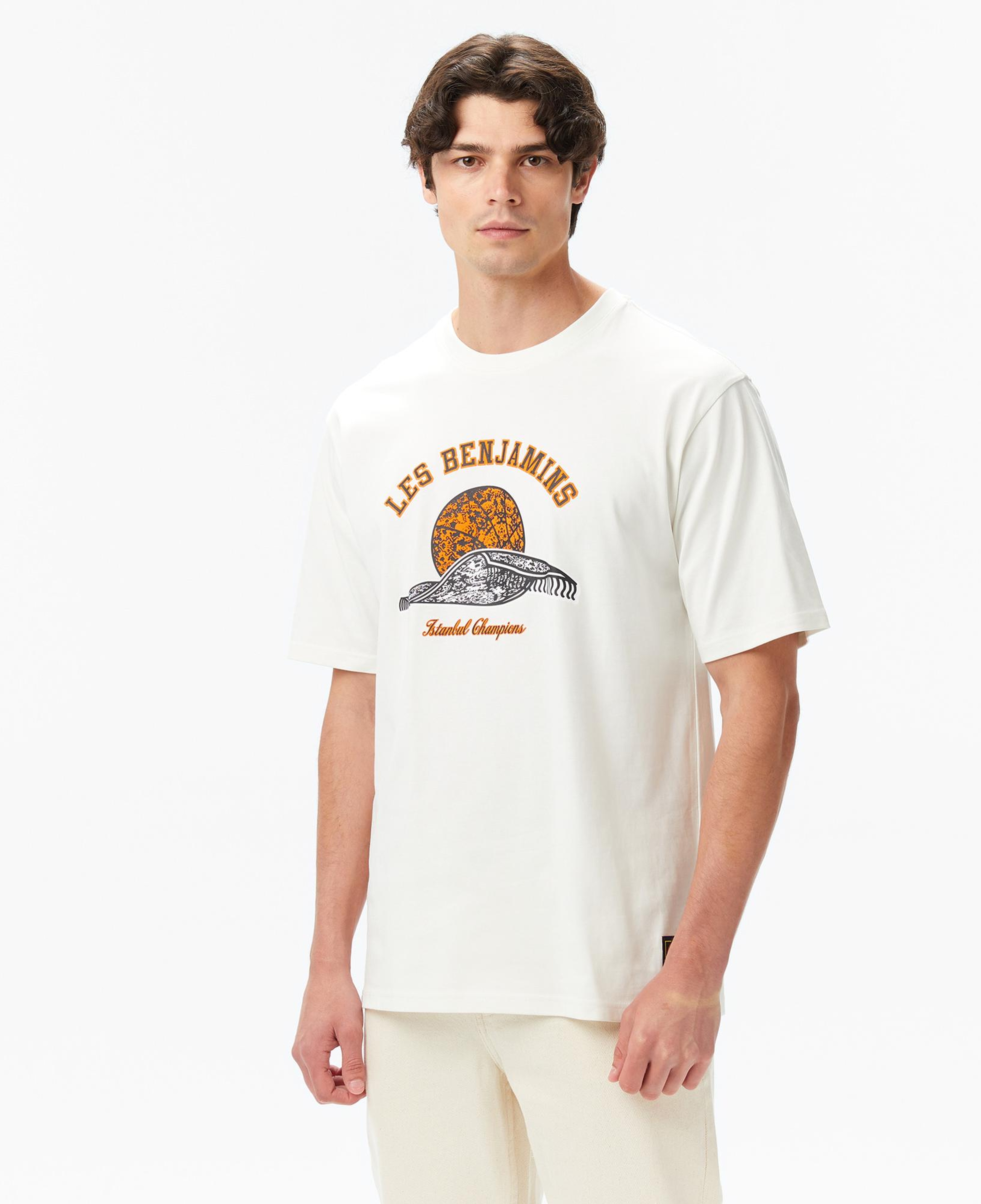 Les Benjamins Erkek Beyaz T-Shirt