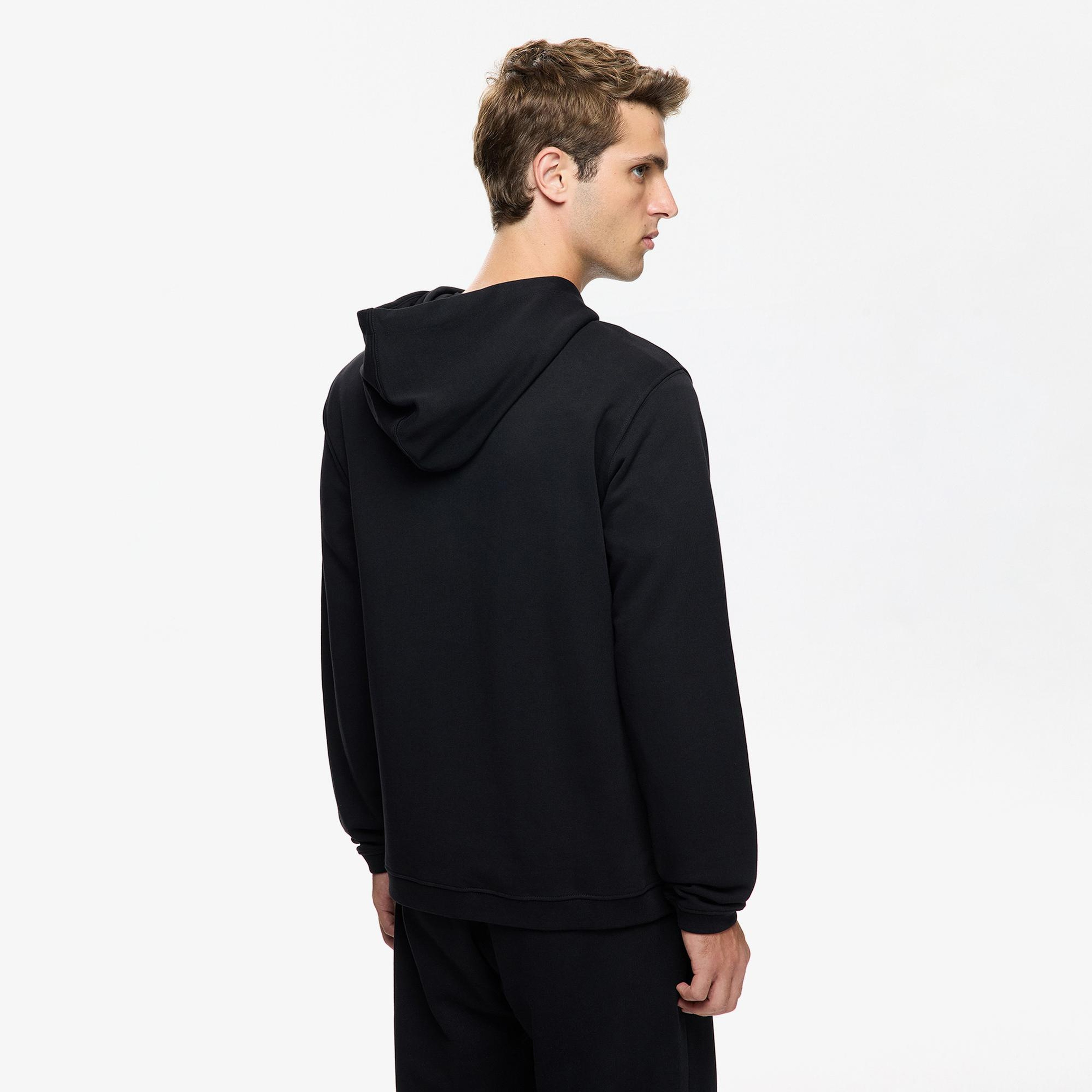 Les Benjamins Erkek Siyah Sweatshirt