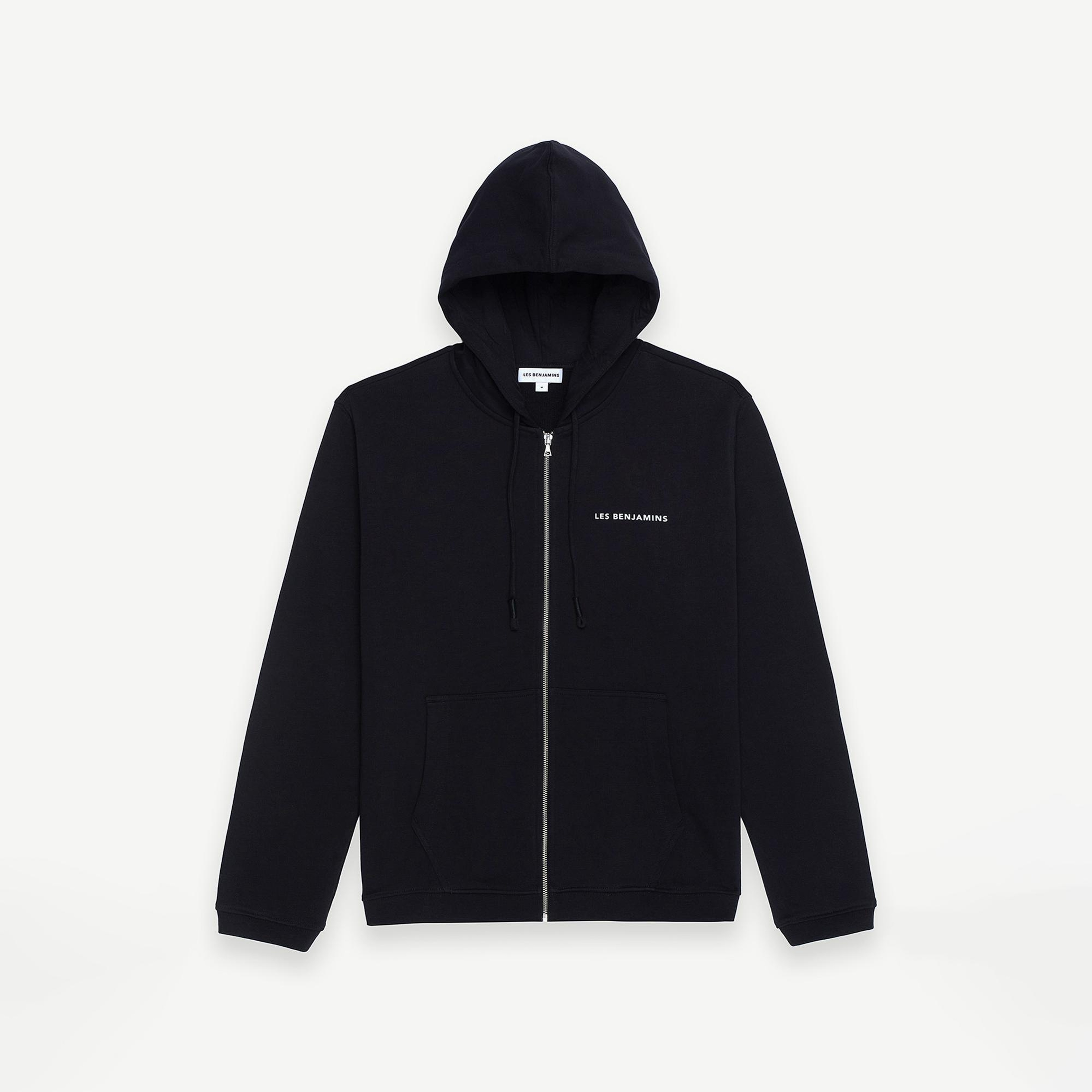 Les Benjamins Erkek Siyah Sweatshirt