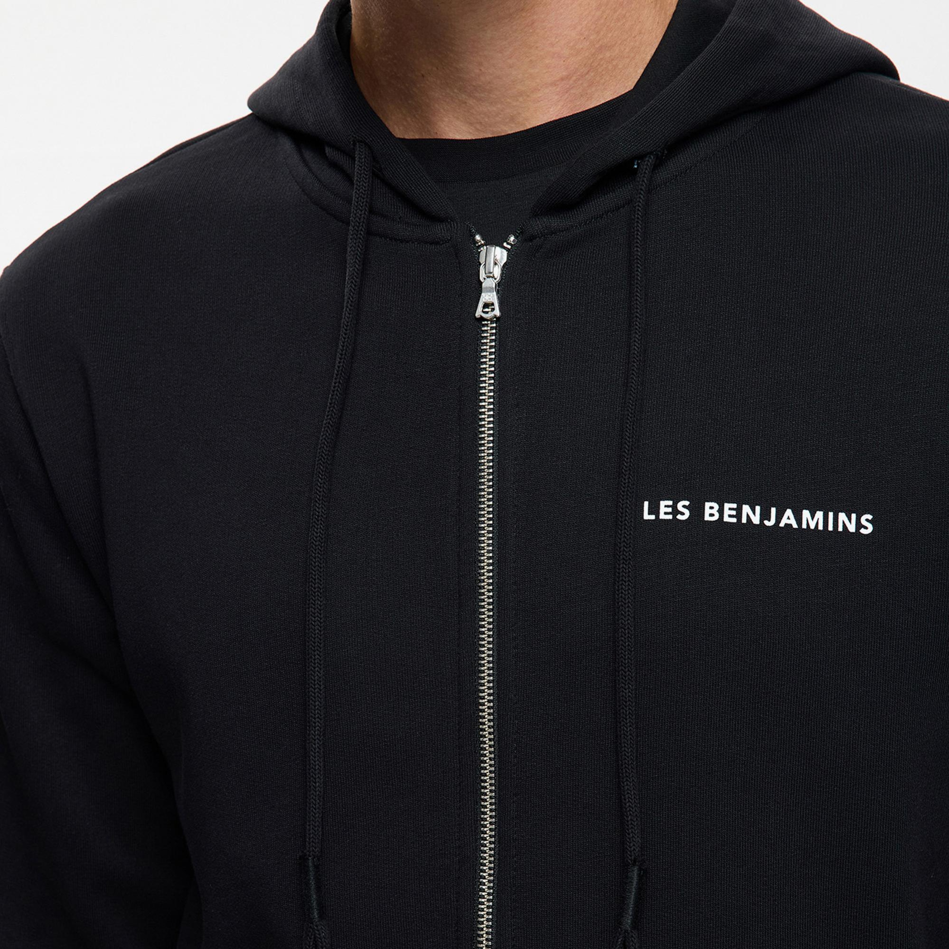 Les Benjamins Erkek Siyah Sweatshirt