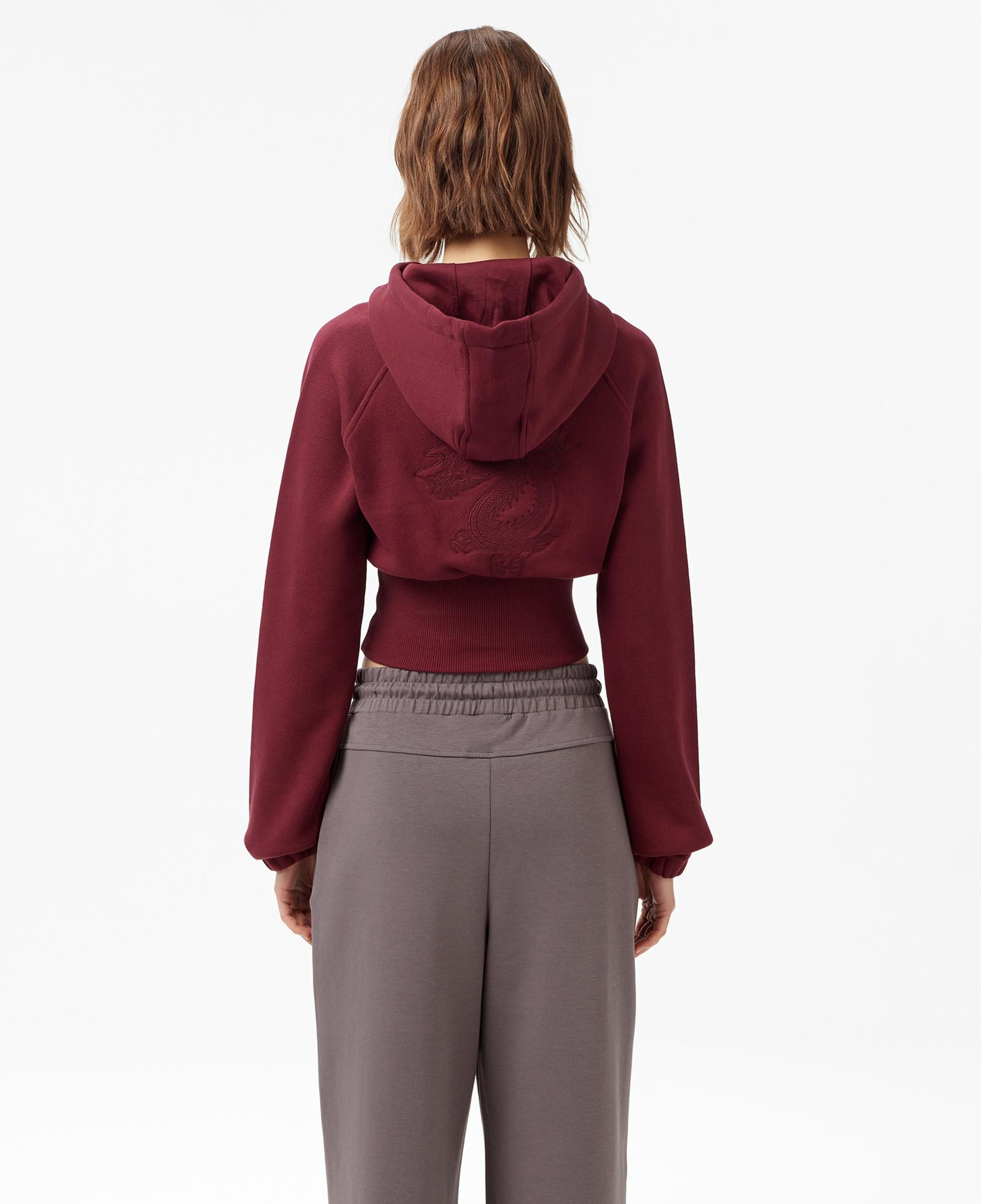 UNITED4 Classic Kadın Bordo Sweatshirt