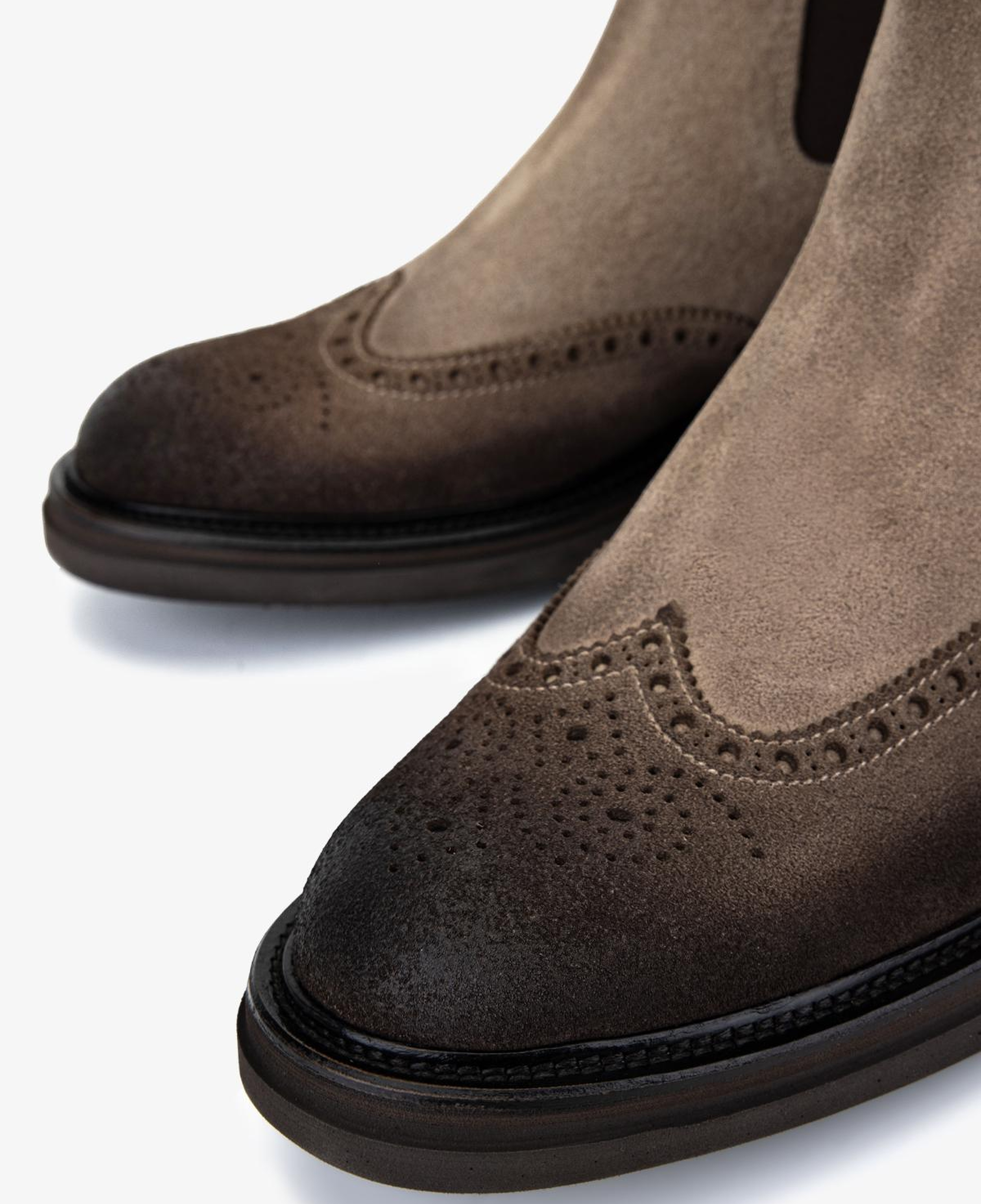 Valmenti Erkek Hakiki Deri Vizon Düz Bot