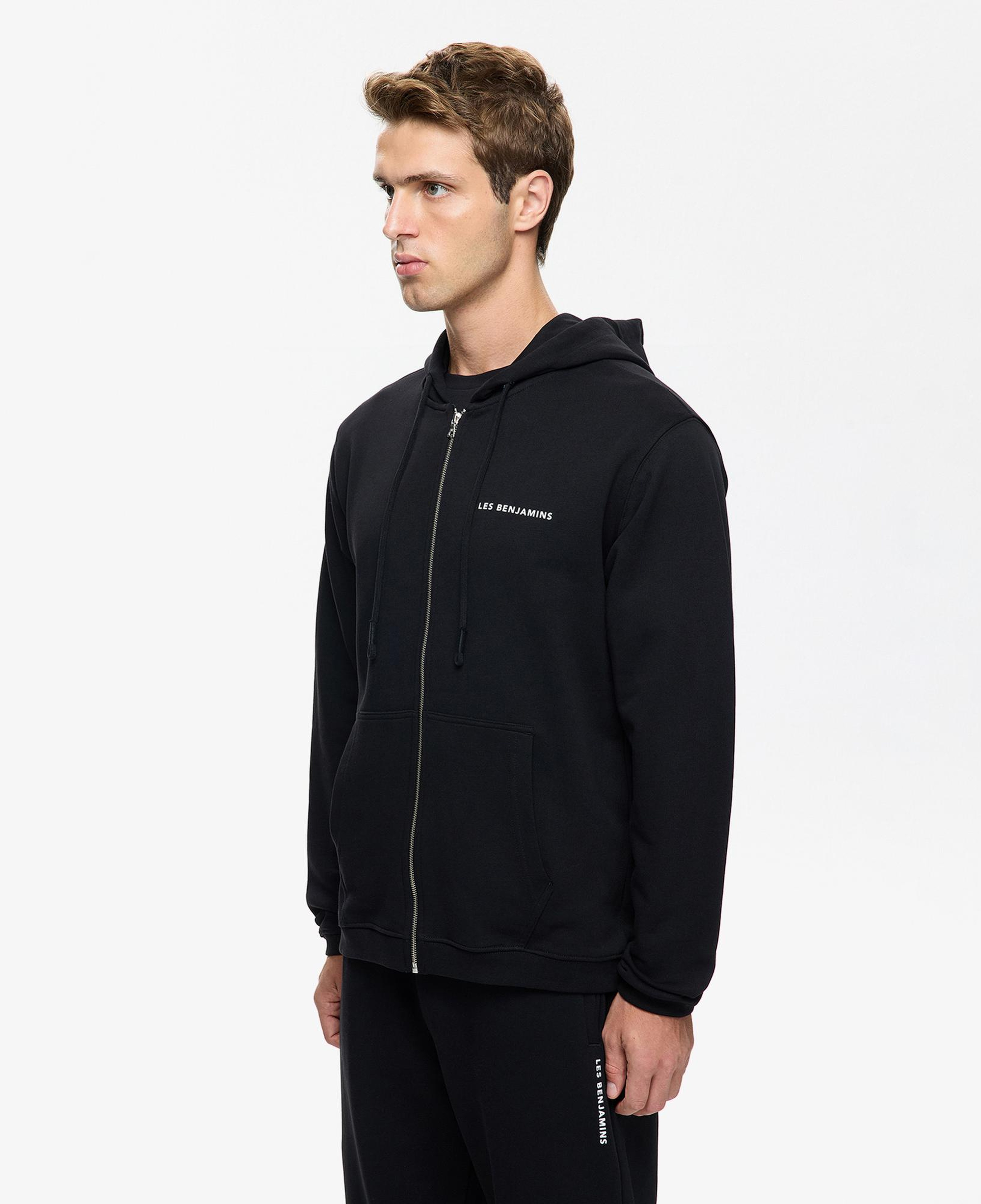 Les Benjamins Erkek Siyah Sweatshirt