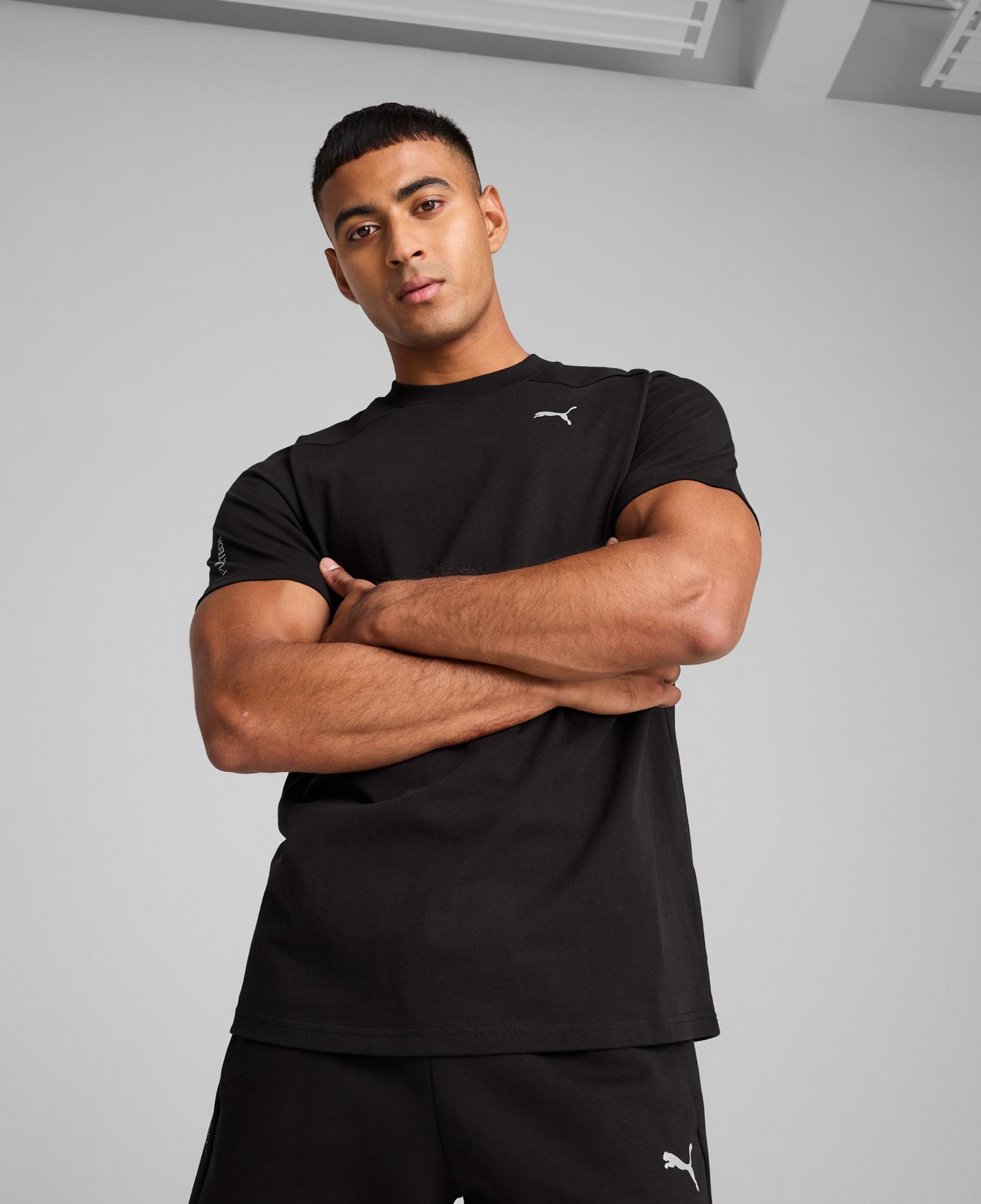 Puma Tech Erkek Siyah T-Shirt