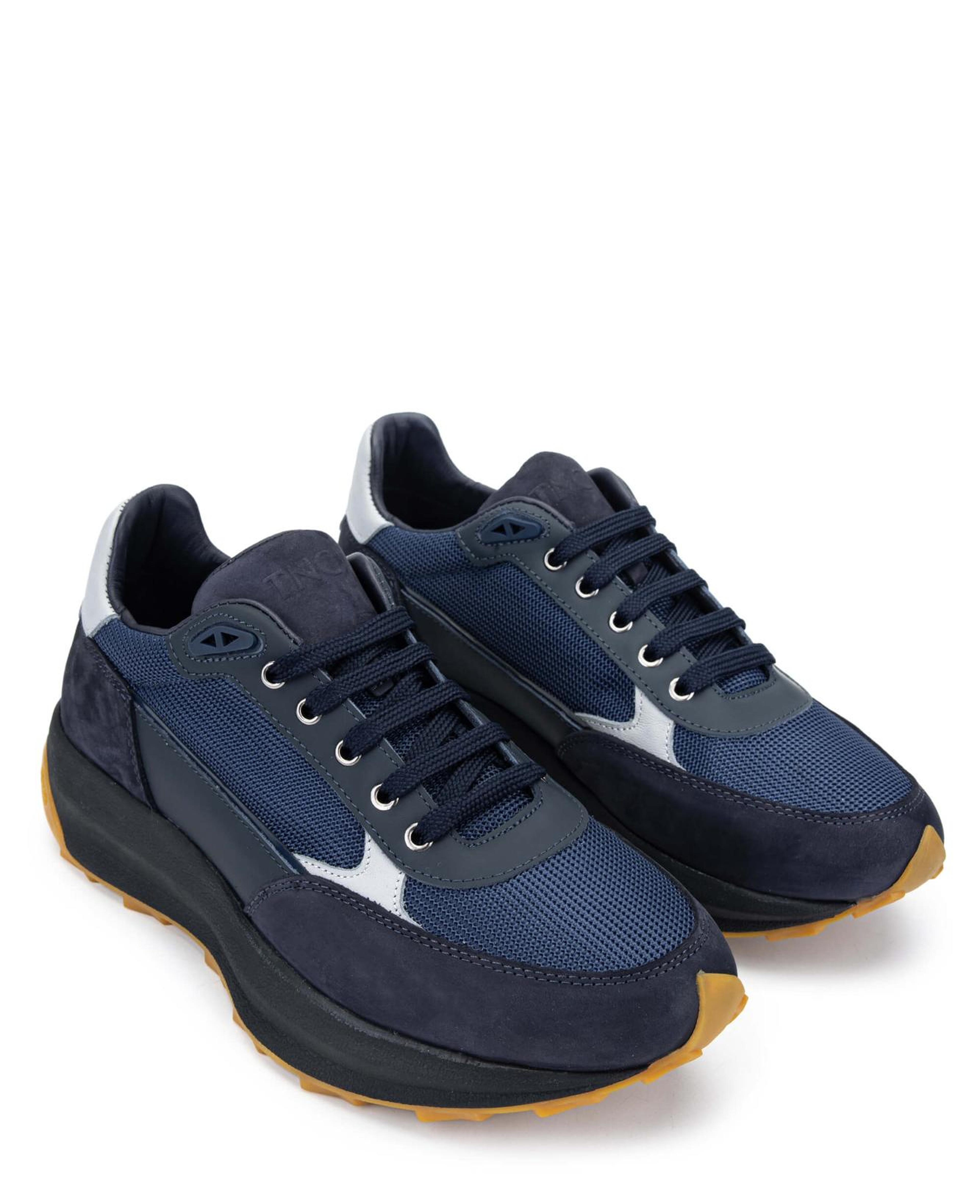 Tamer Tanca Erkek Hakiki Deri Lacivert Sneakers & Spor Ayakkabı