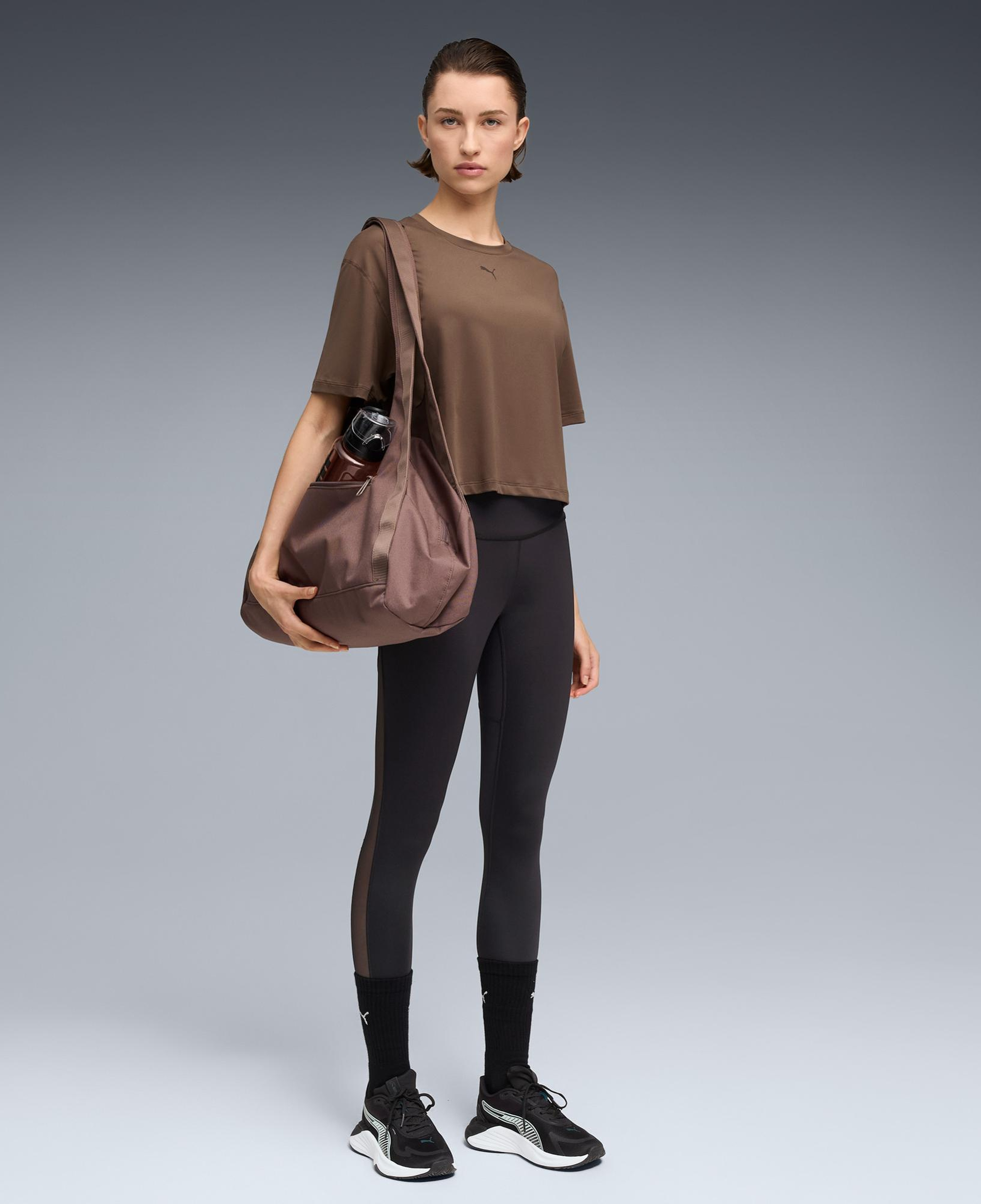 Puma Cloudspun Kadın Kahverengi T-Shirt