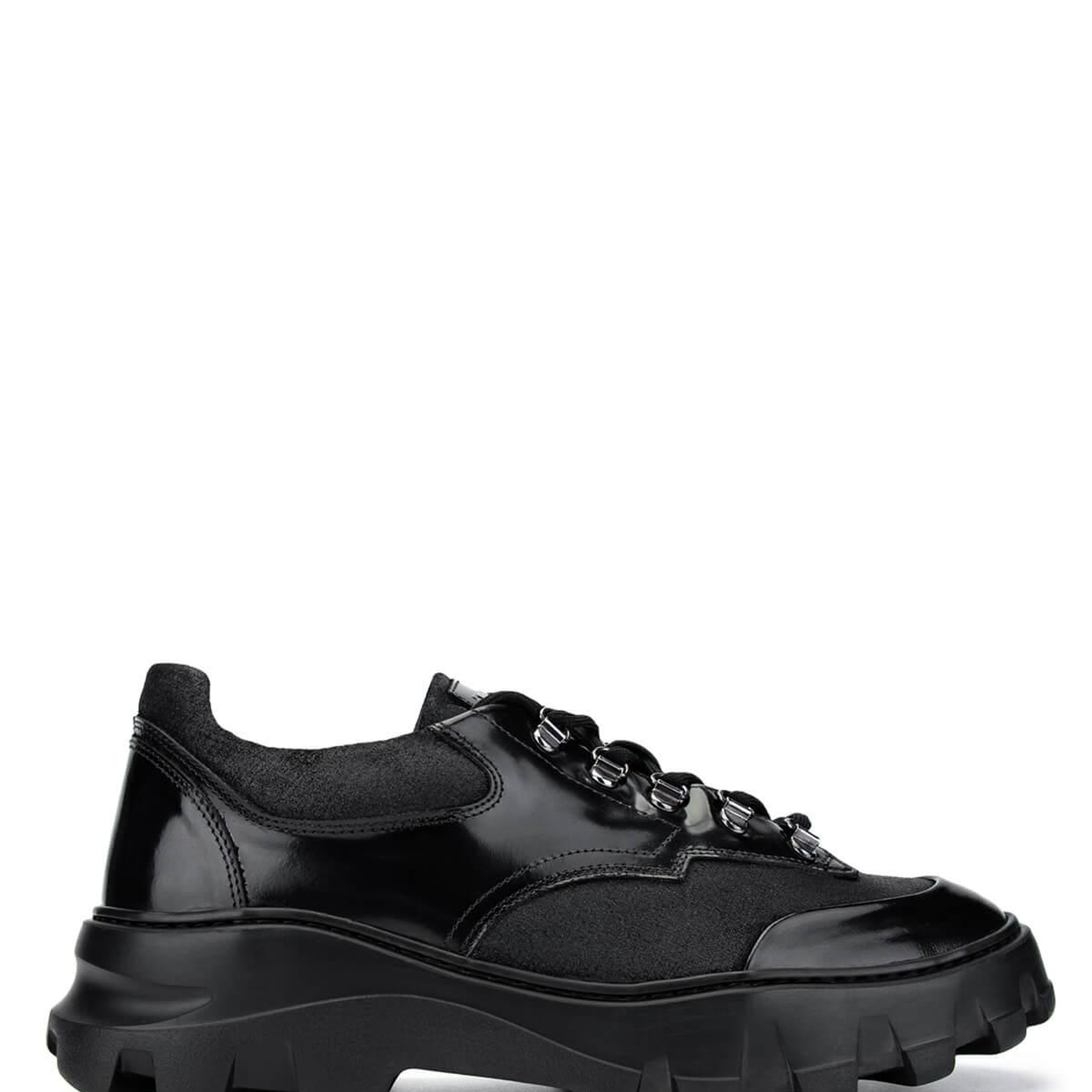 Tamer Tanca Erkek Hakiki Deri Siyah Sneakers & Spor Ayakkabı