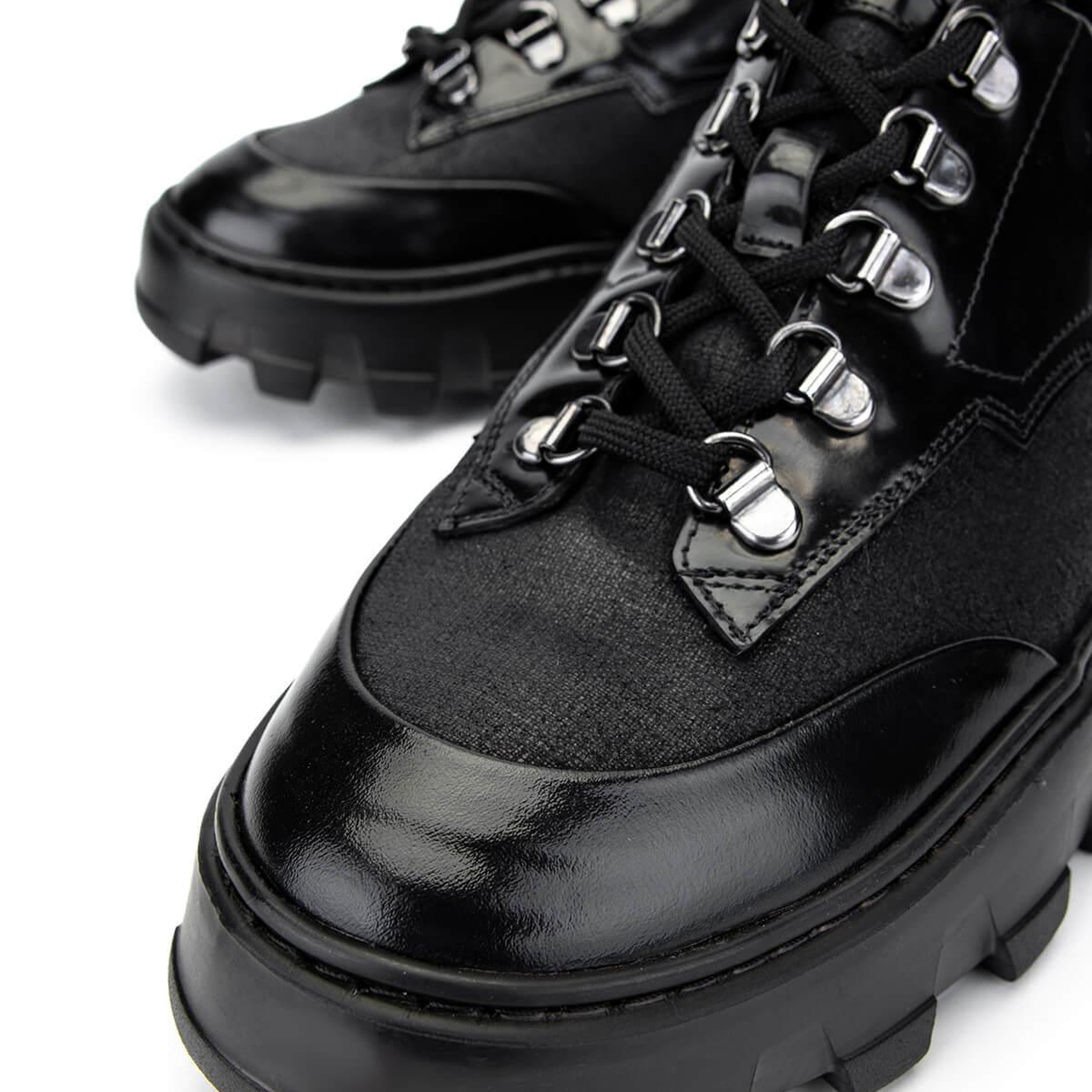 Tamer Tanca Erkek Hakiki Deri Siyah Sneakers & Spor Ayakkabı