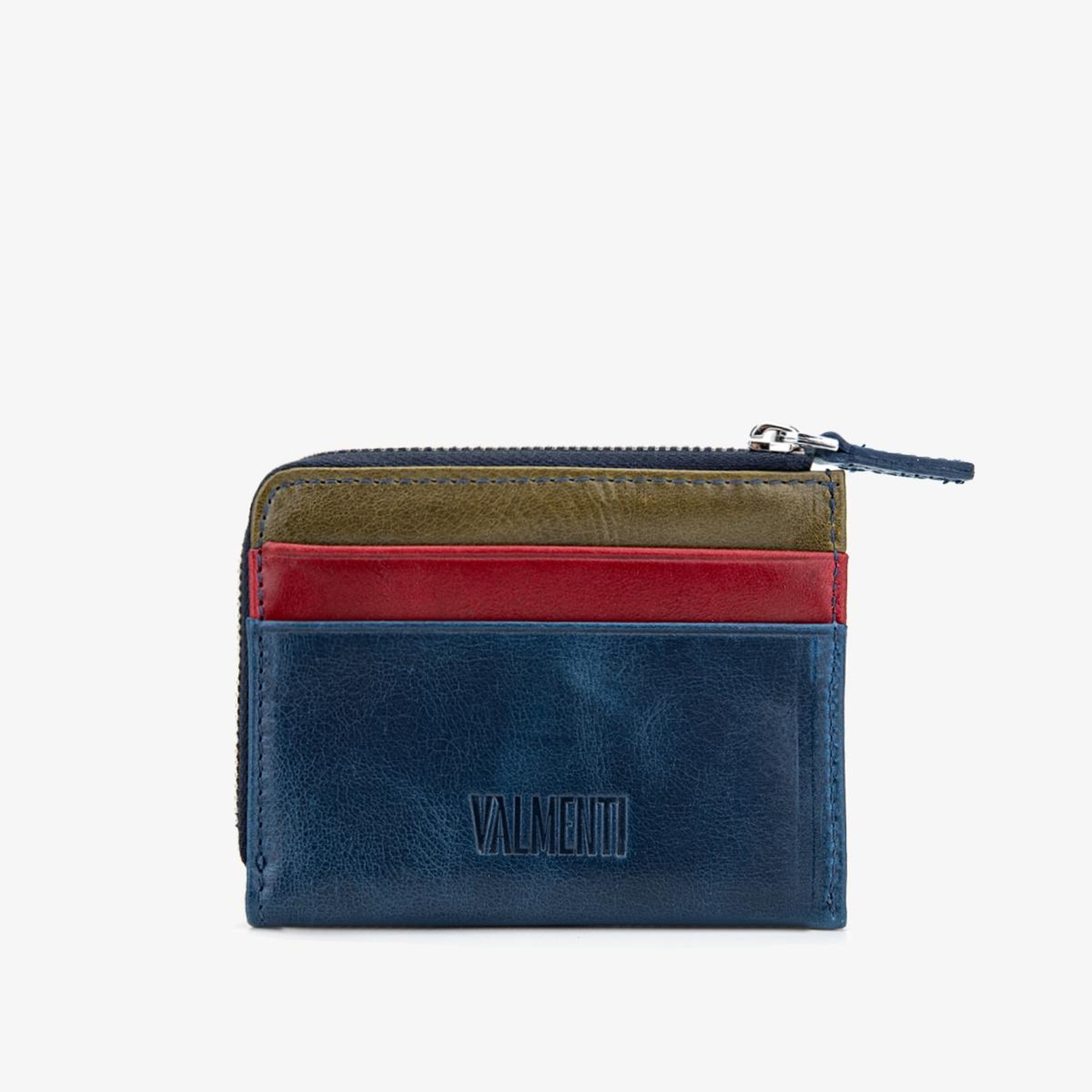 Valmenti Erkek Hakiki Deri Lacivert Cüzdan Cuzdan