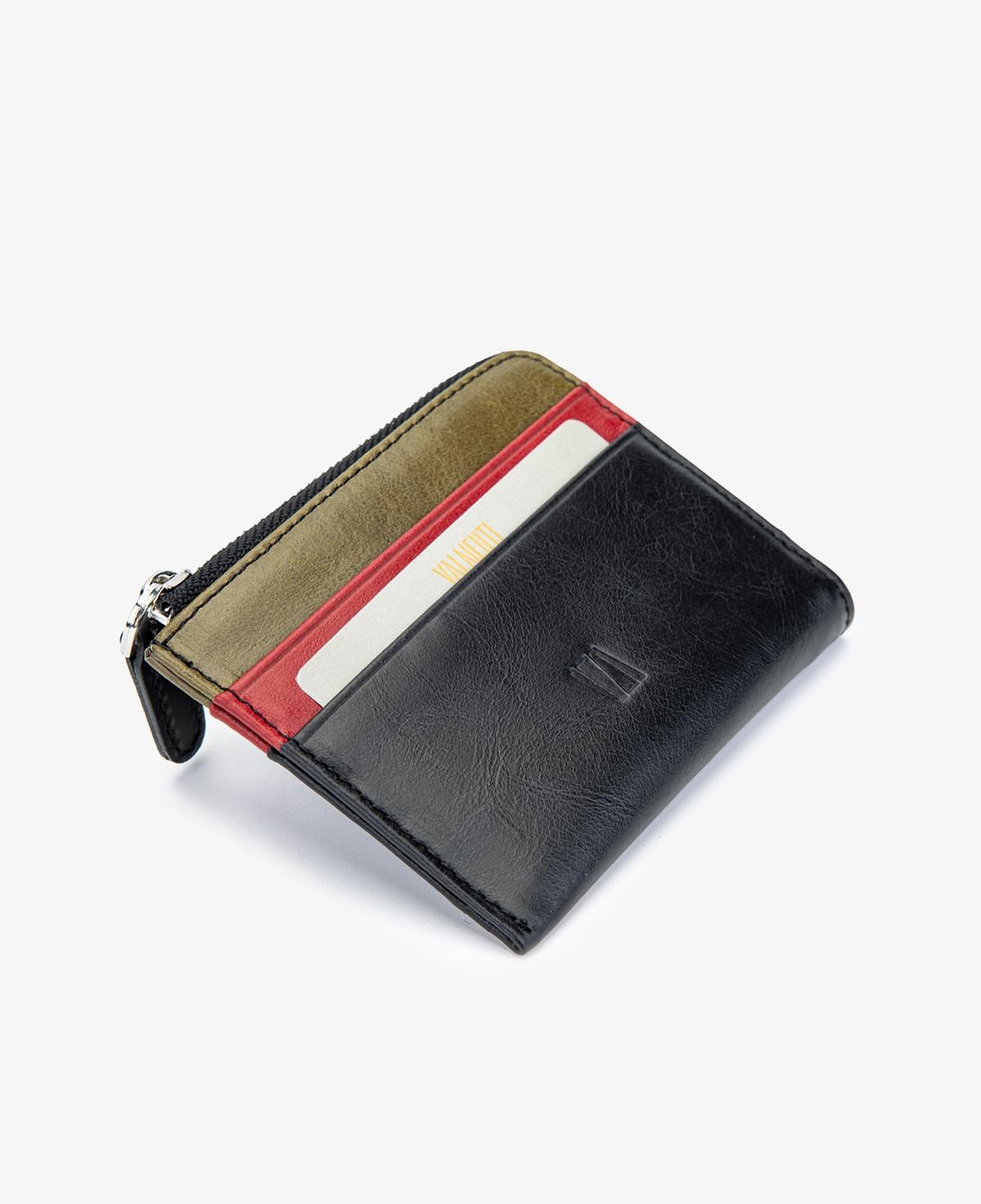 Valmenti Erkek Hakiki Deri Siyah Cüzdan Cuzdan