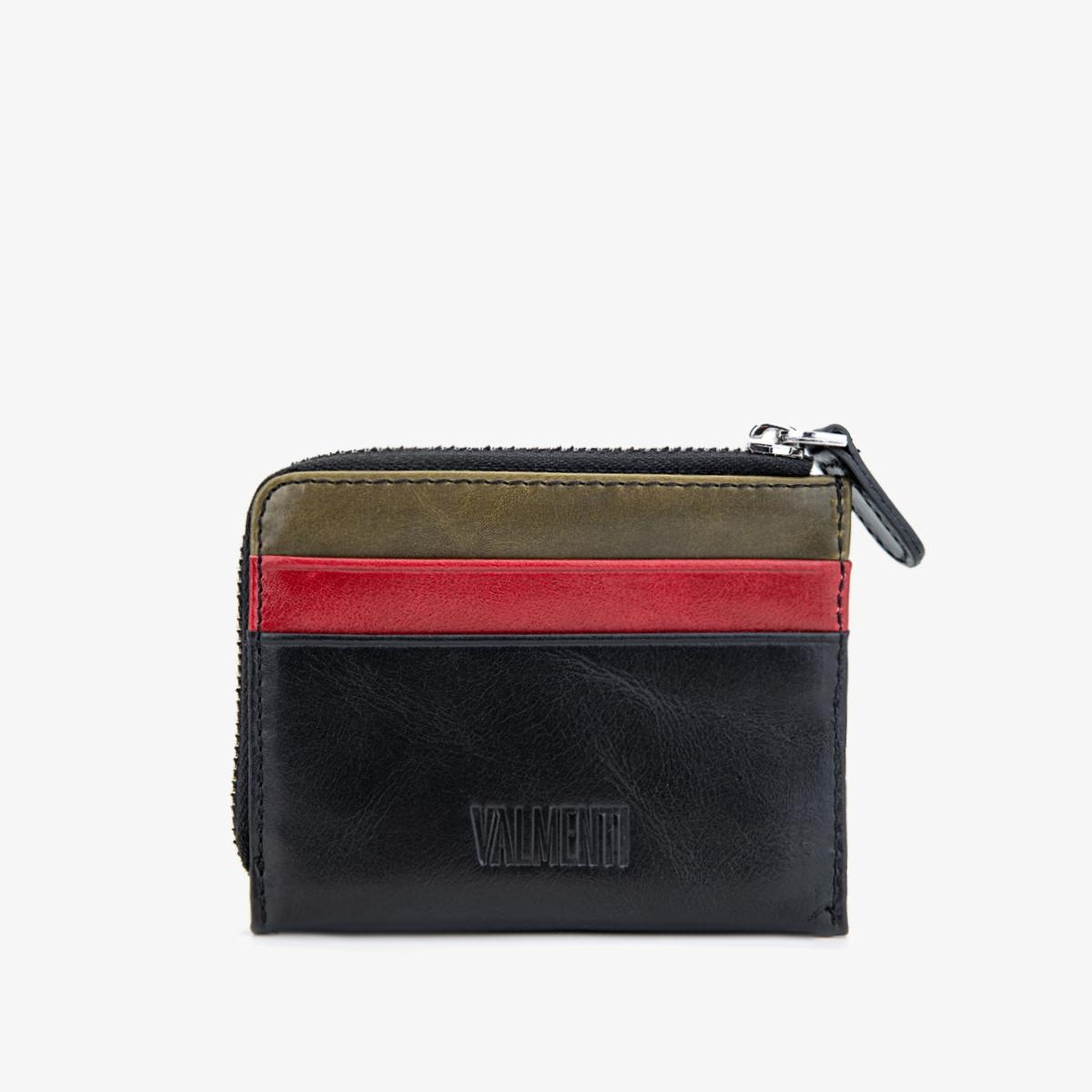 Valmenti Erkek Hakiki Deri Siyah Cüzdan Cuzdan