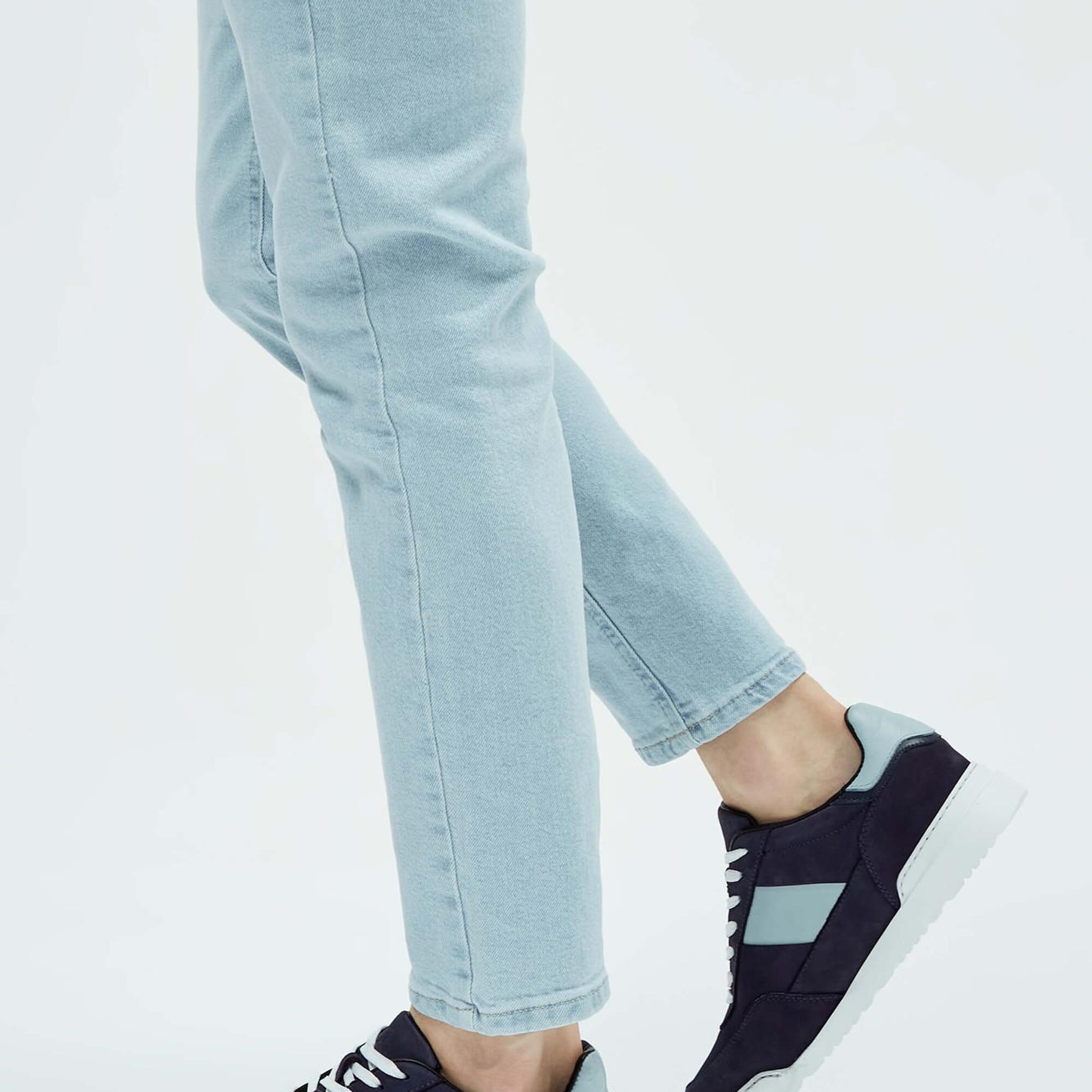 Tamer Tanca Erkek Hakiki Deri Lacivert Sneakers & Spor Ayakkabı