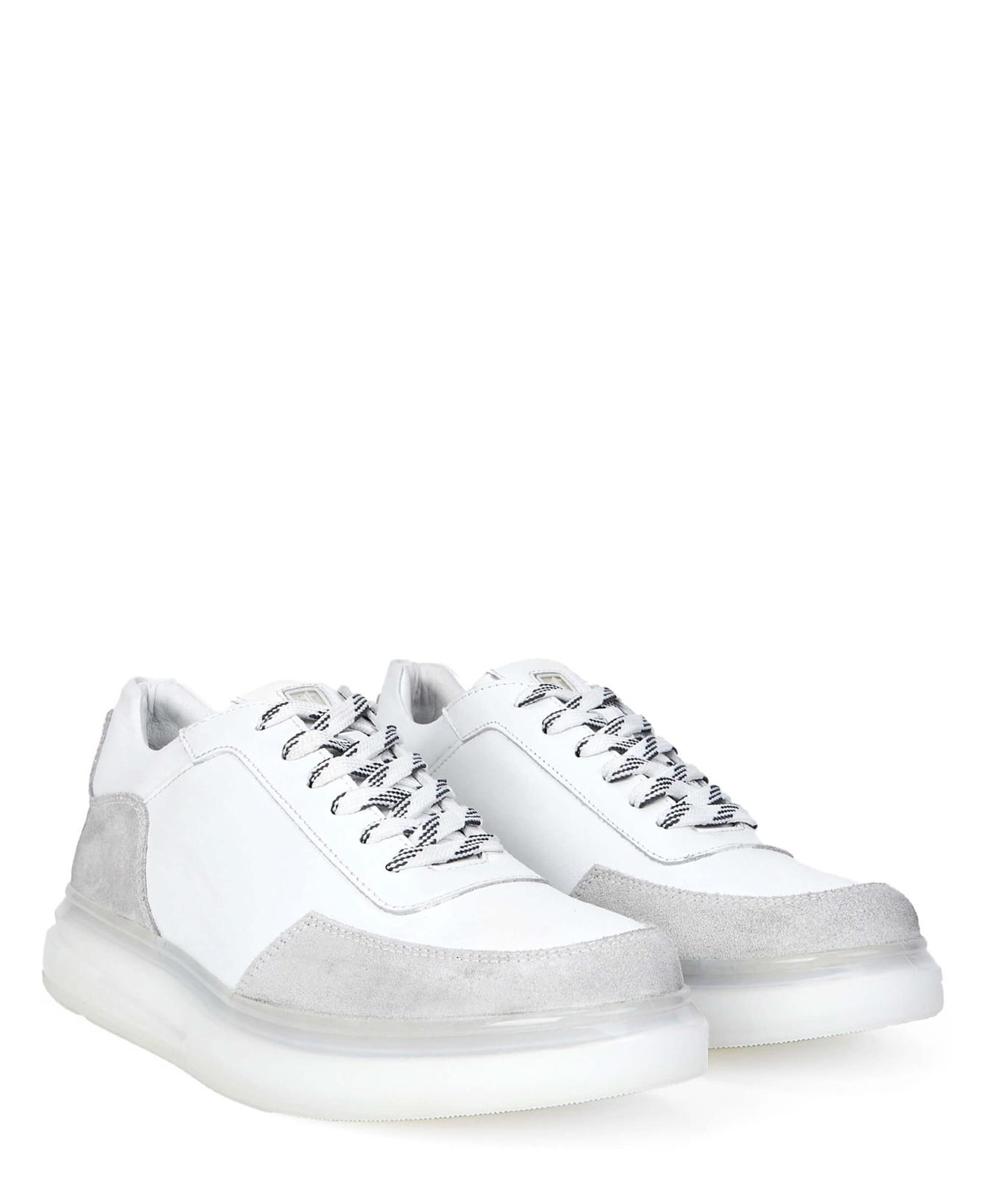 Tamer Tanca Erkek Hakiki Deri Beyaz Sneakers & Spor Ayakkabı