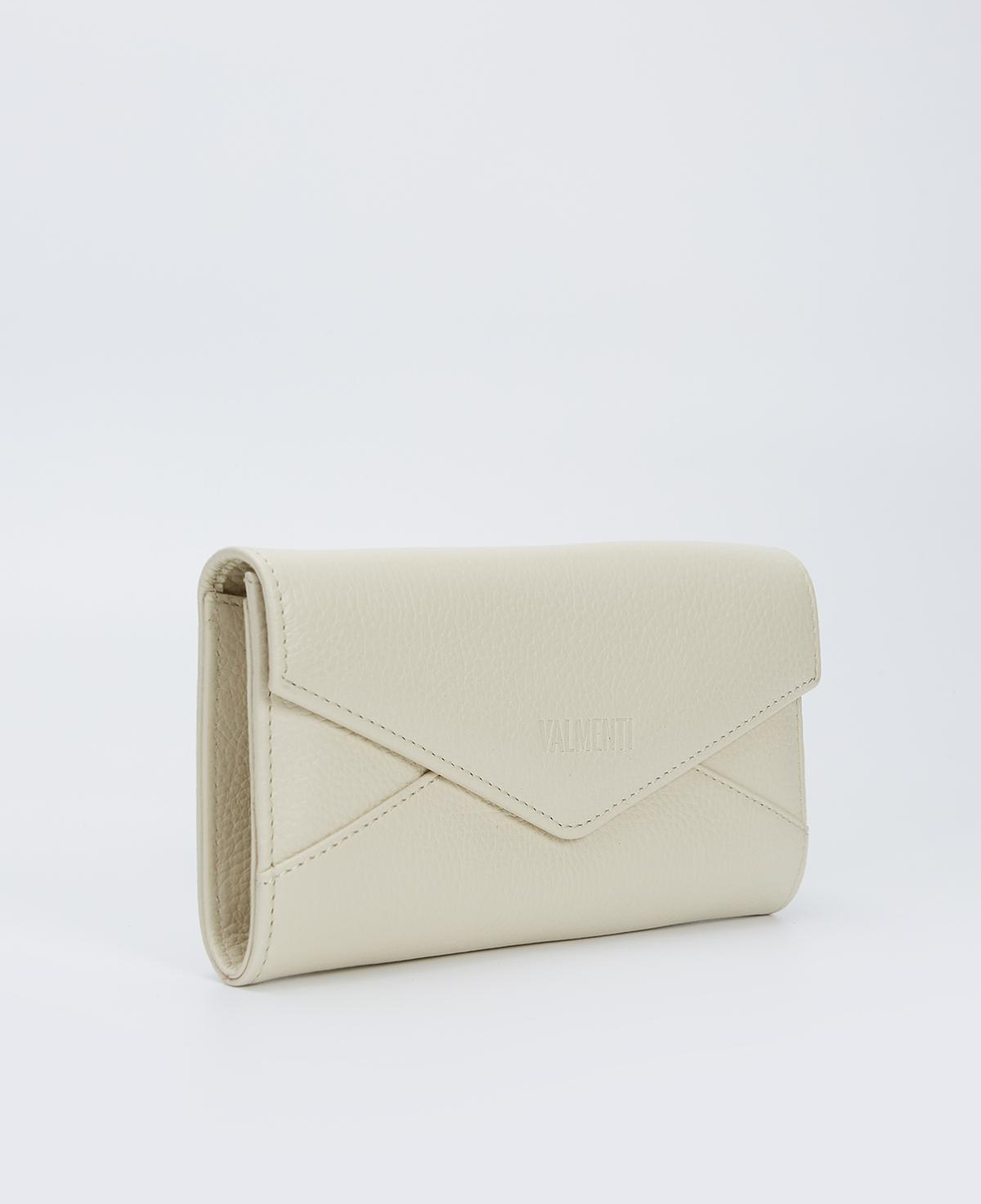 Valmenti Kadın Hakiki Deri Bej Günlük Cuzdan