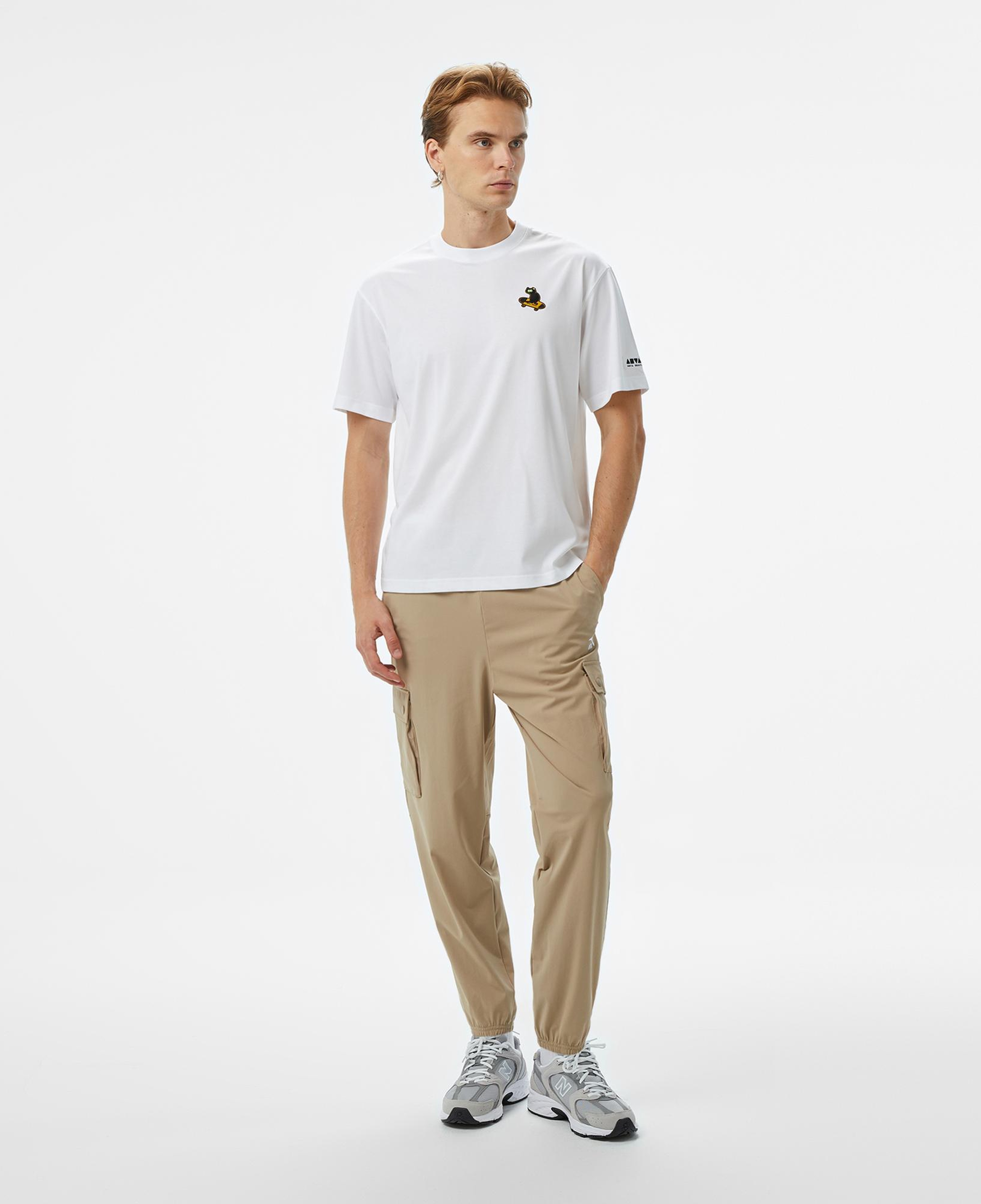 Anta Sports Erkek Beyaz T-Shirt