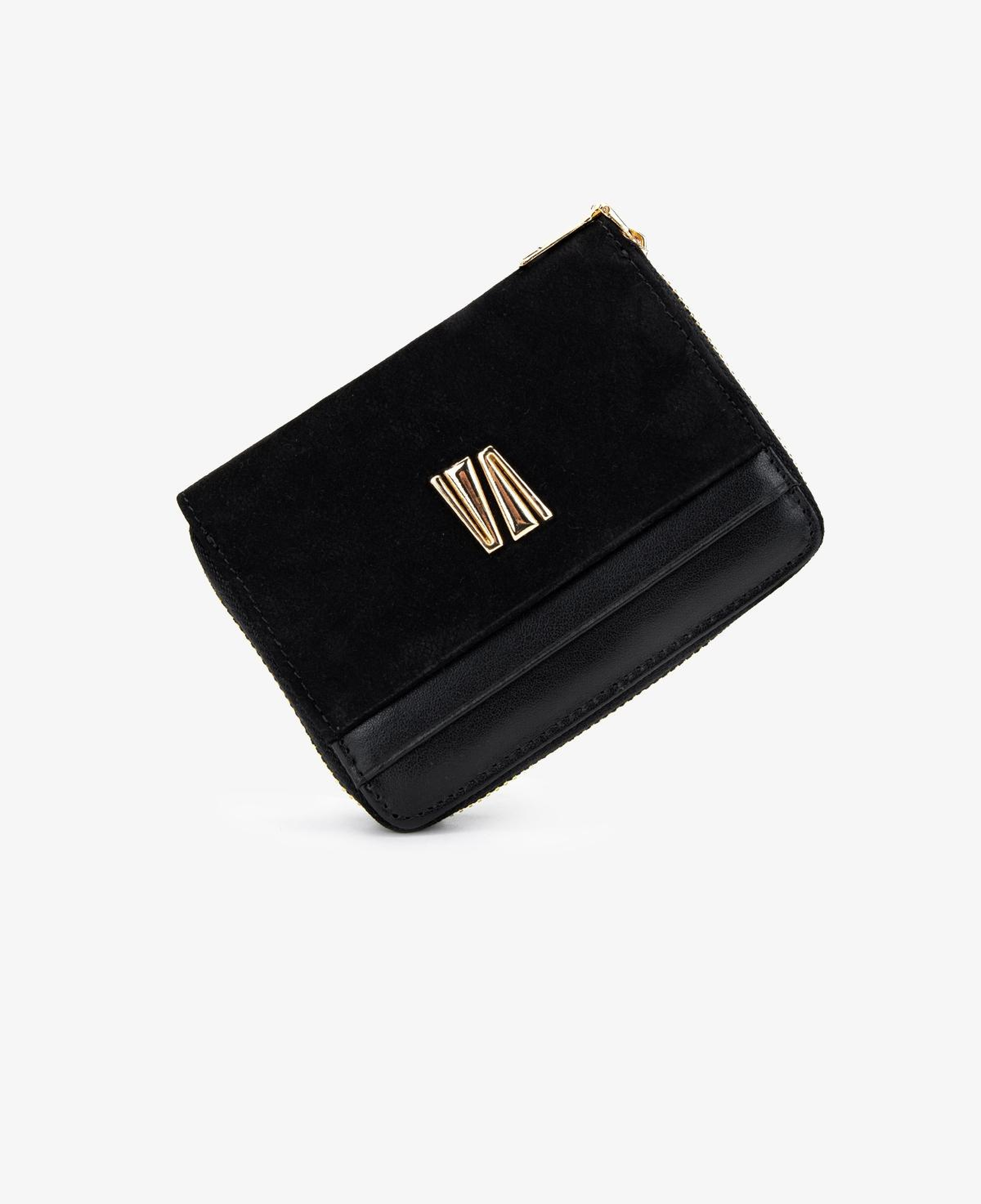 Valmenti Kadın Hakiki Deri Siyah Cüzdan Cuzdan