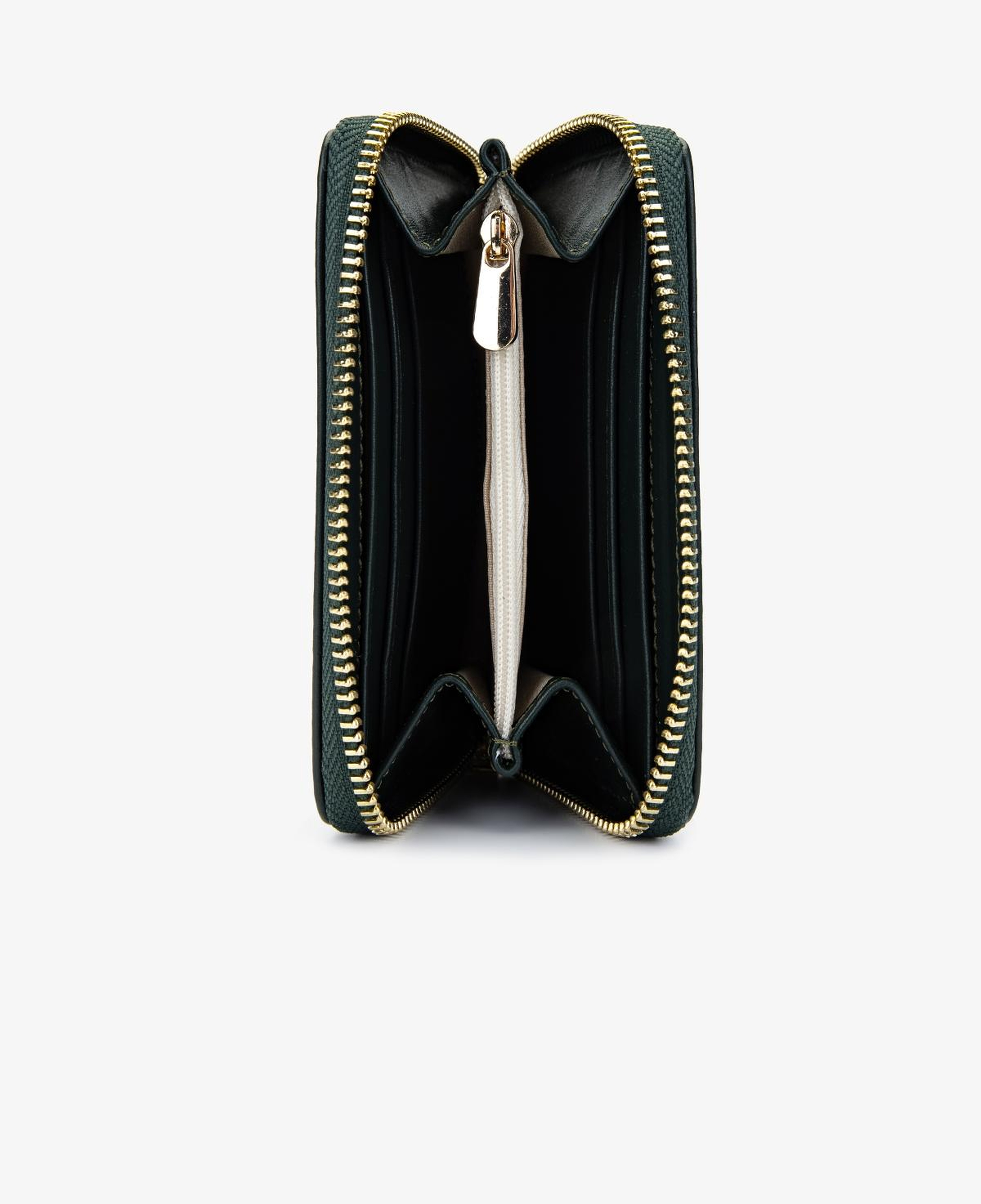 Valmenti Kadın Hakiki Deri Haki Cüzdan Cuzdan