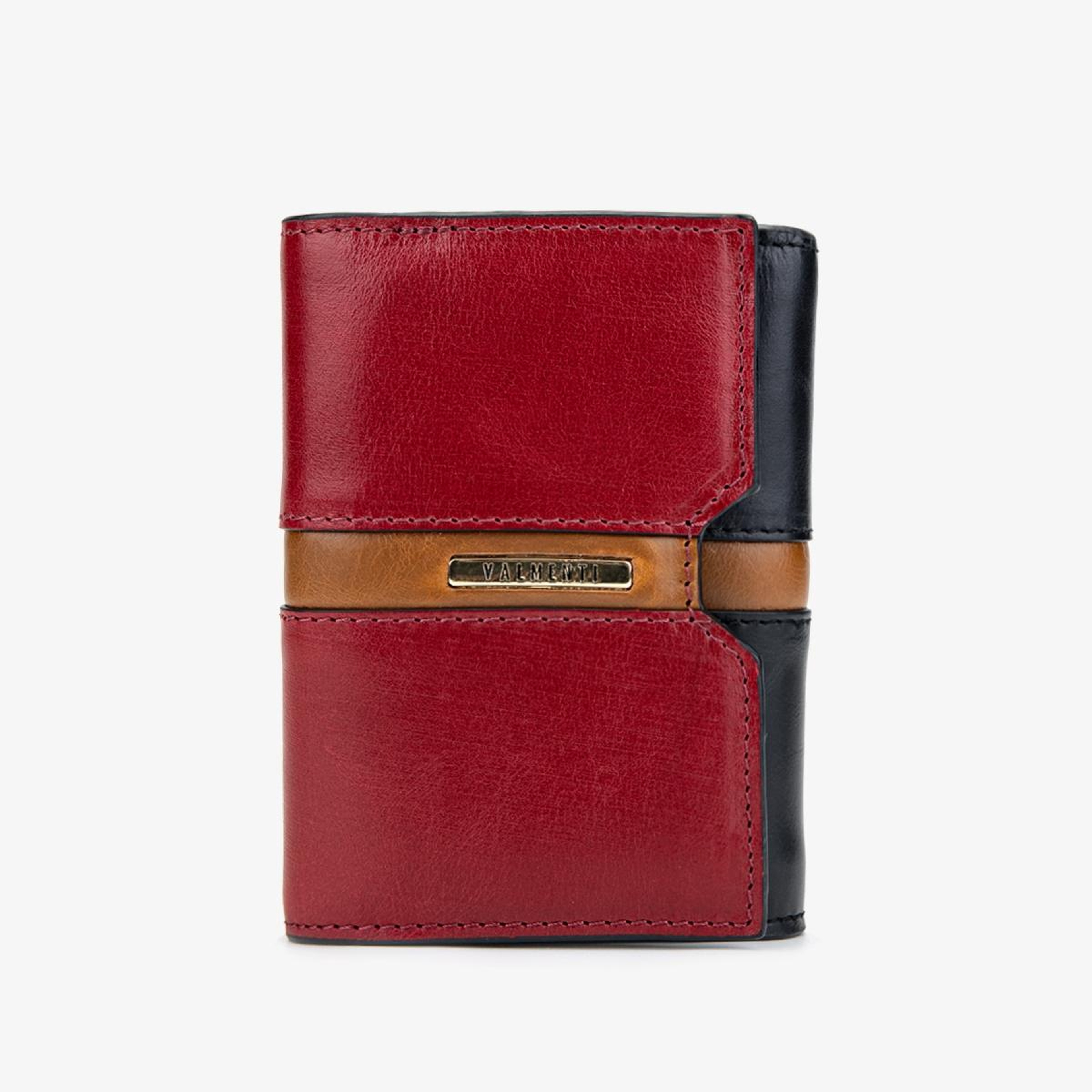 Valmenti Kadın Hakiki Deri Bordo Cüzdan Cuzdan