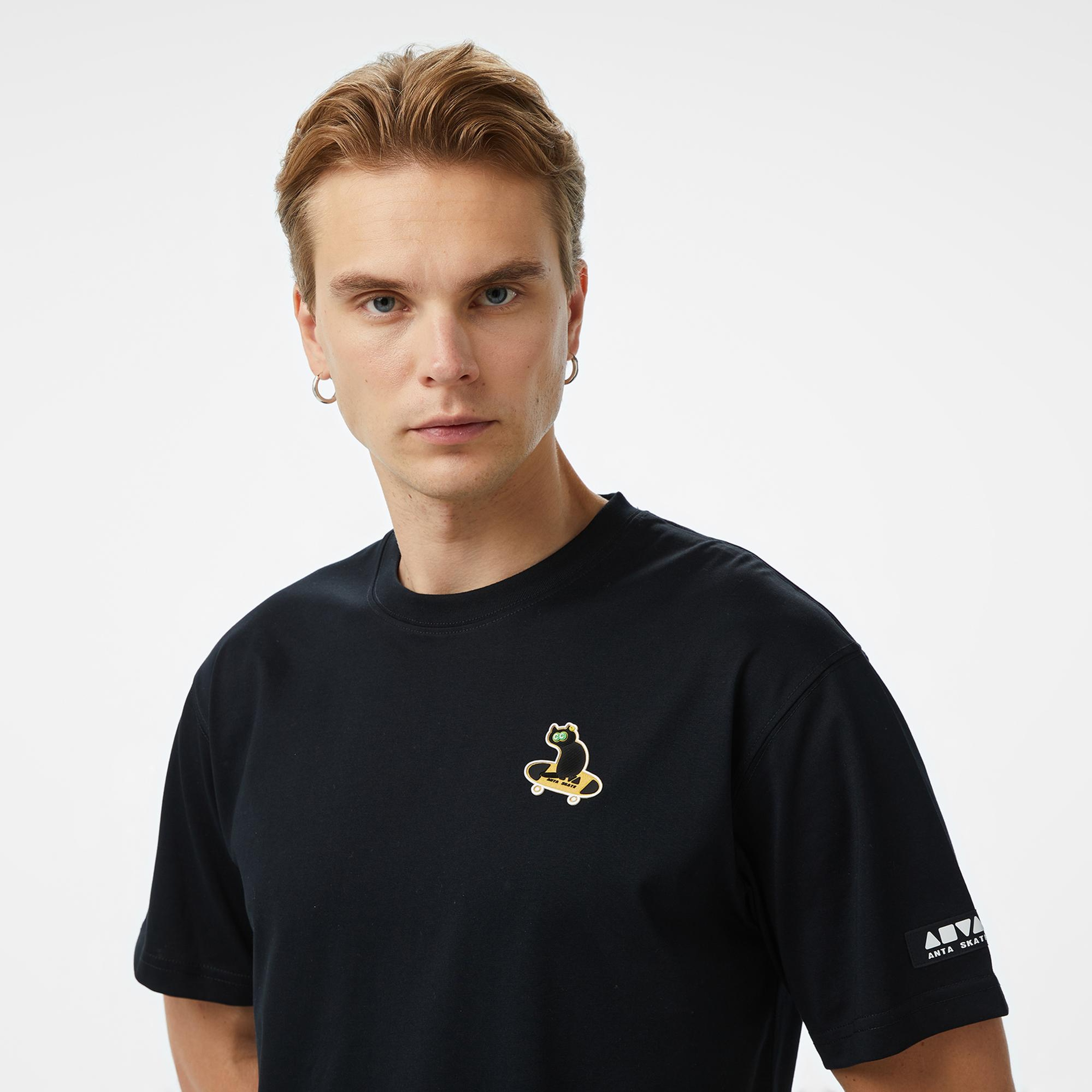 Anta Sports Erkek Siyah T-Shirt