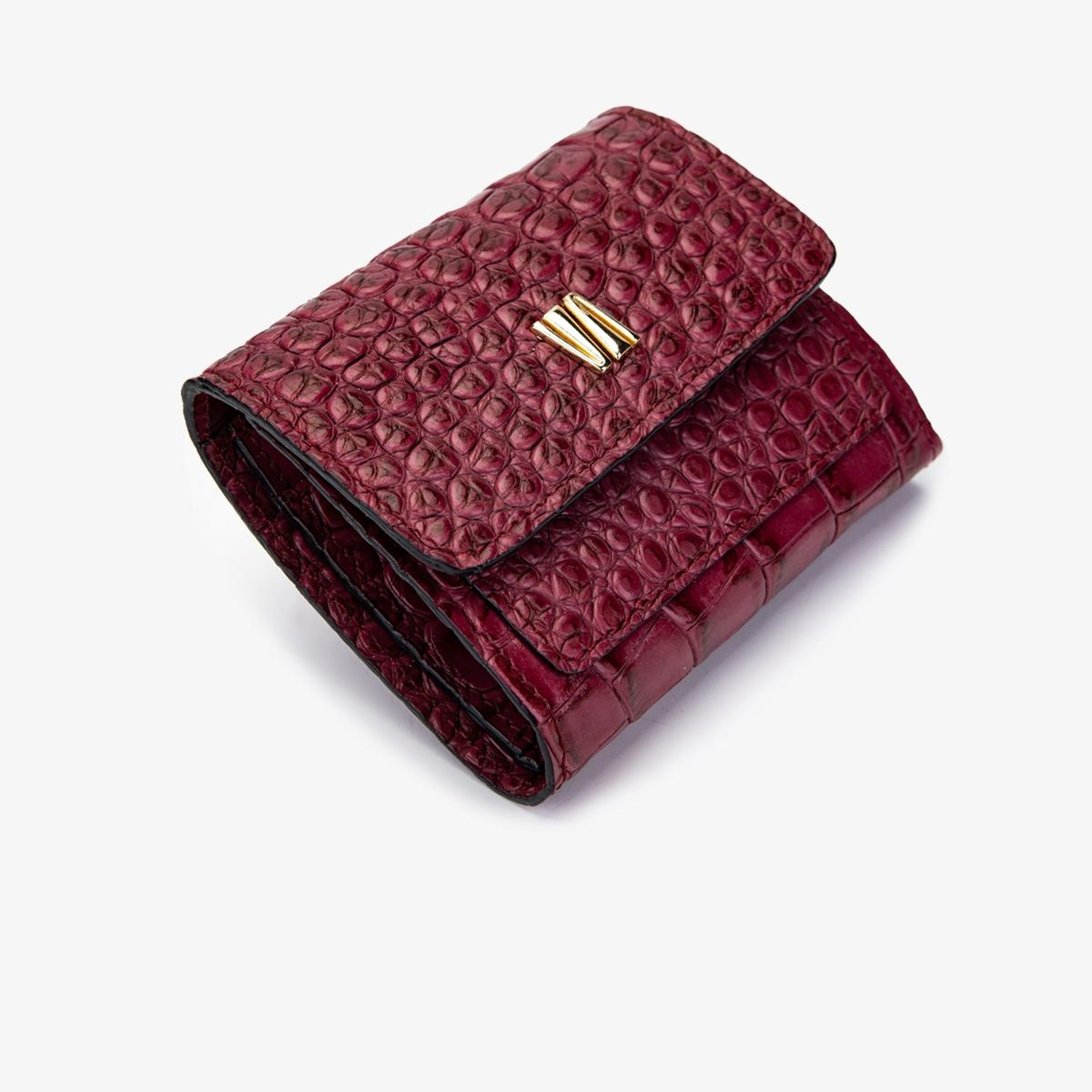 Valmenti Kadın Hakiki Deri Bordo Cüzdan Cuzdan