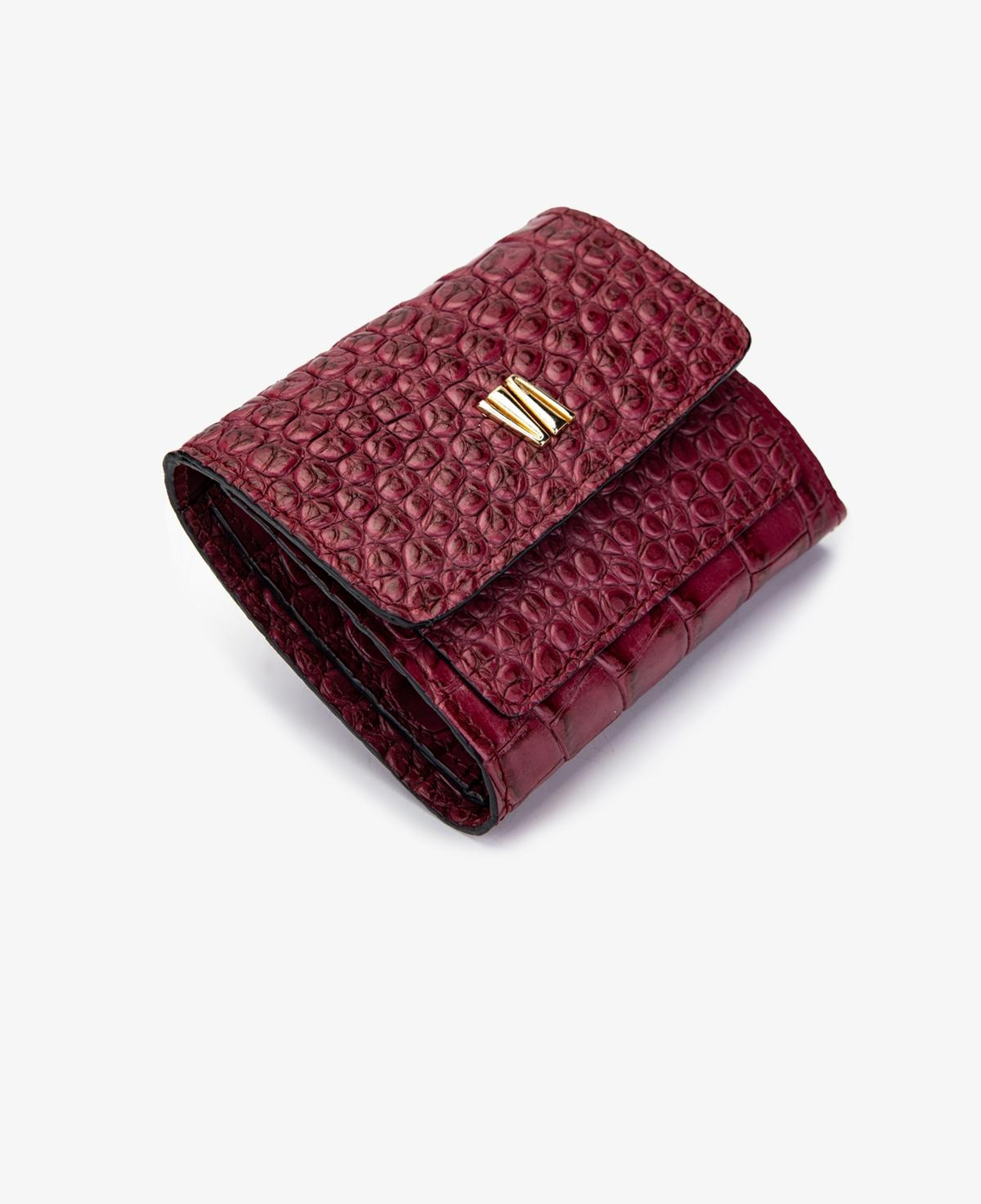 Valmenti Kadın Hakiki Deri Bordo Cüzdan Cuzdan