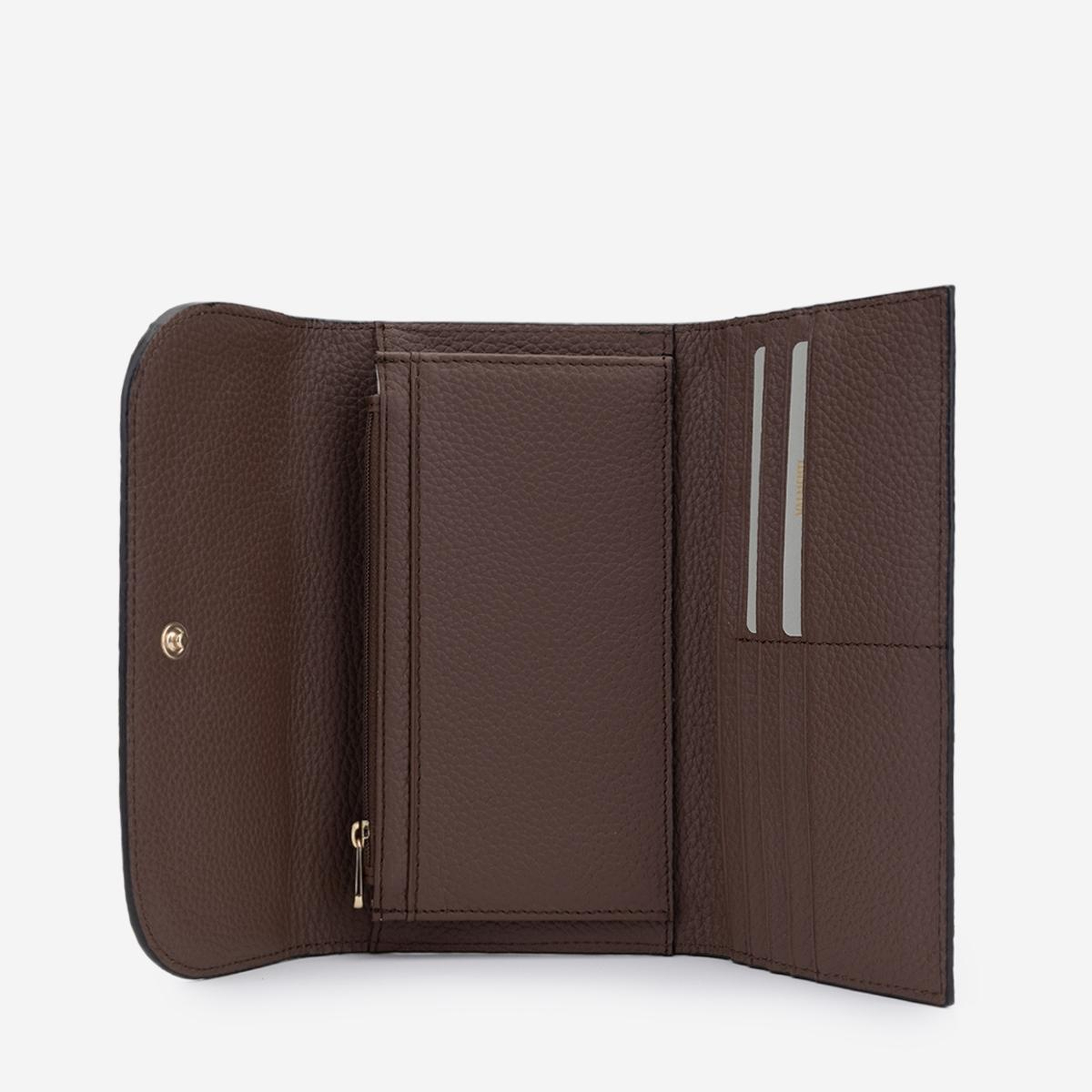 Valmenti Kadın Hakiki Deri Kahverengi Cüzdan Cuzdan