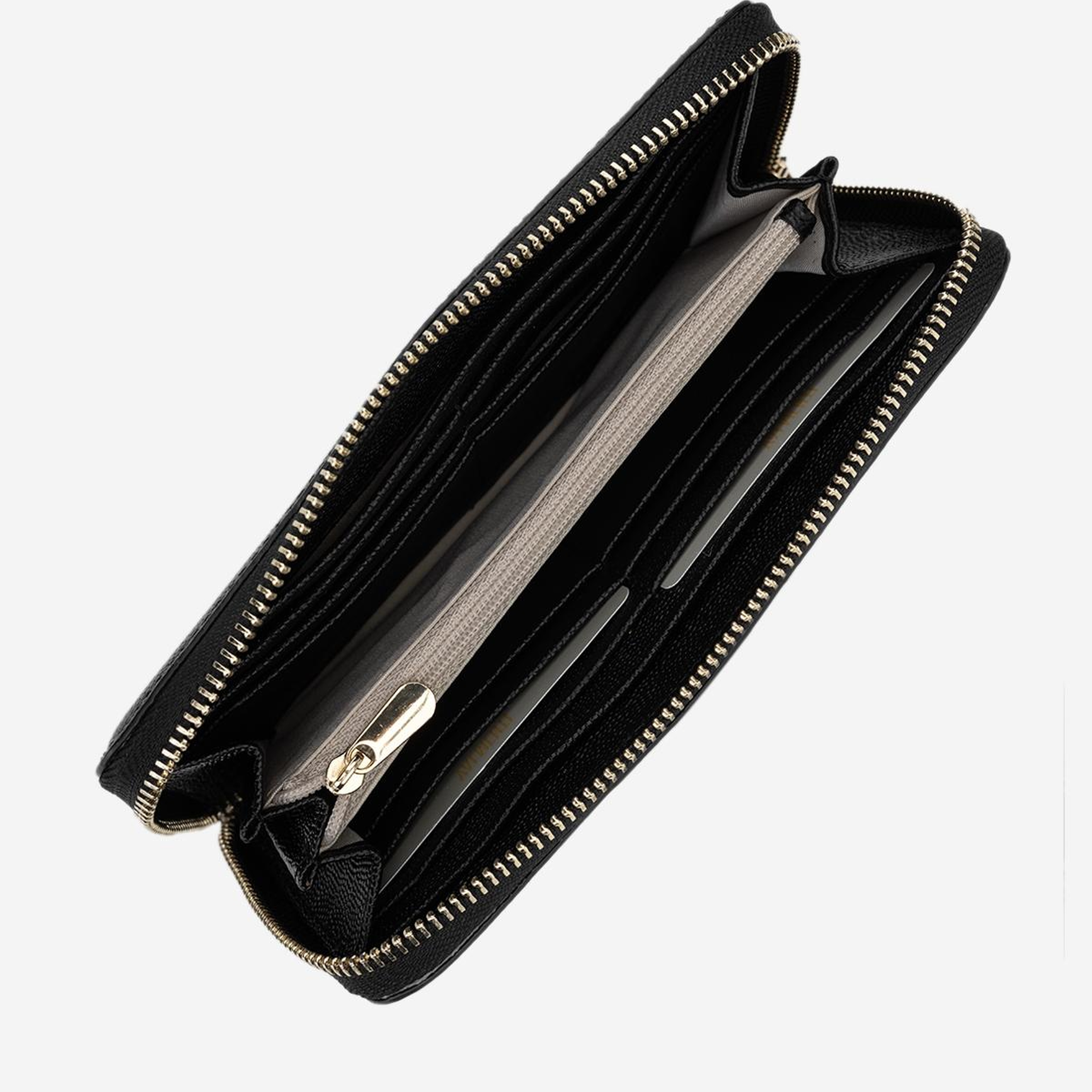 Valmenti Kadın Hakiki Deri Siyah Havyar Cüzdan Cuzdan