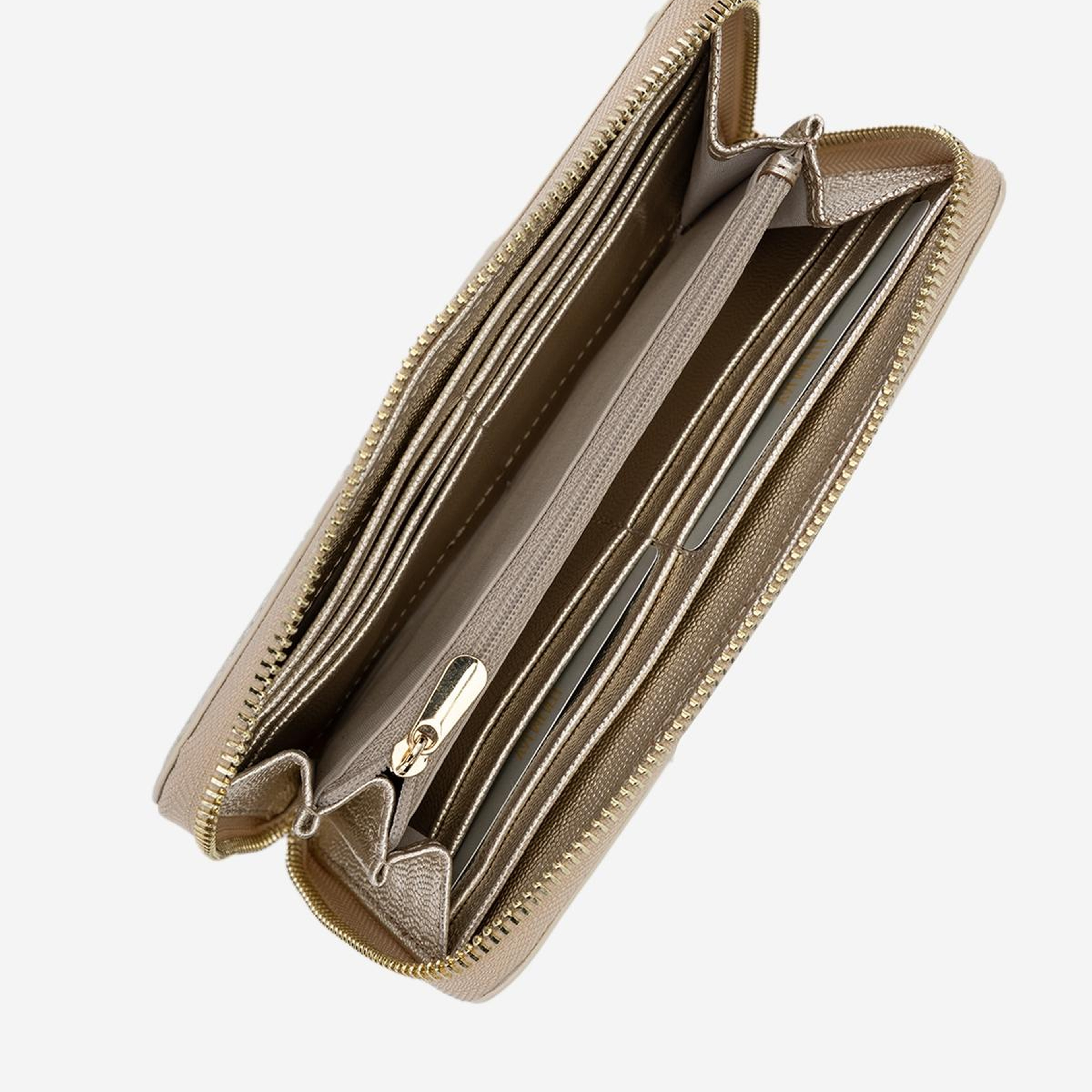 Valmenti Kadın Hakiki Deri Dore Cüzdan Cuzdan