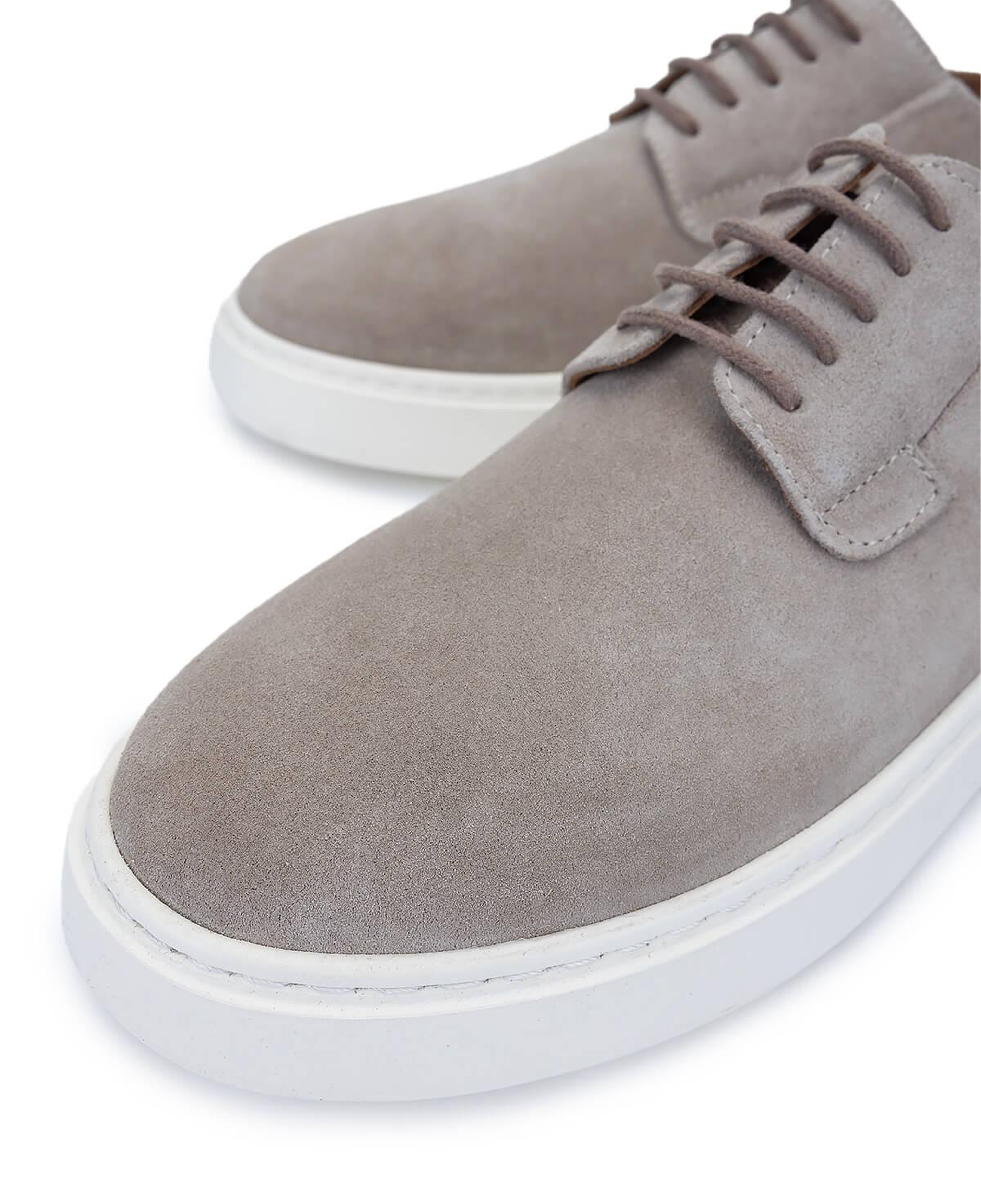 Tamer Tanca Erkek Hakiki Deri Bej Süet Sneakers & Spor Ayakkabı