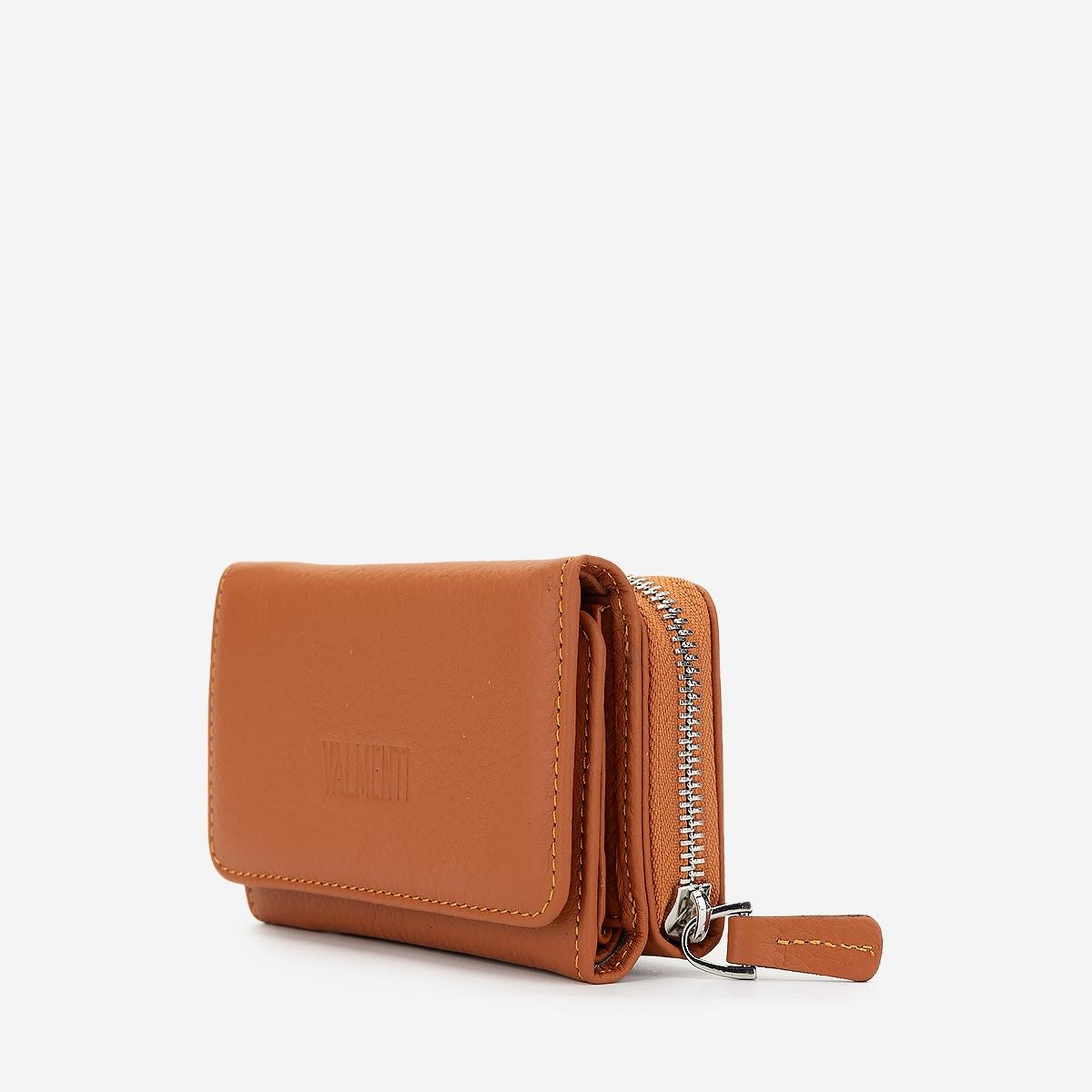 Valmenti Kadın Hakiki Deri Turuncu Cüzdan Cuzdan