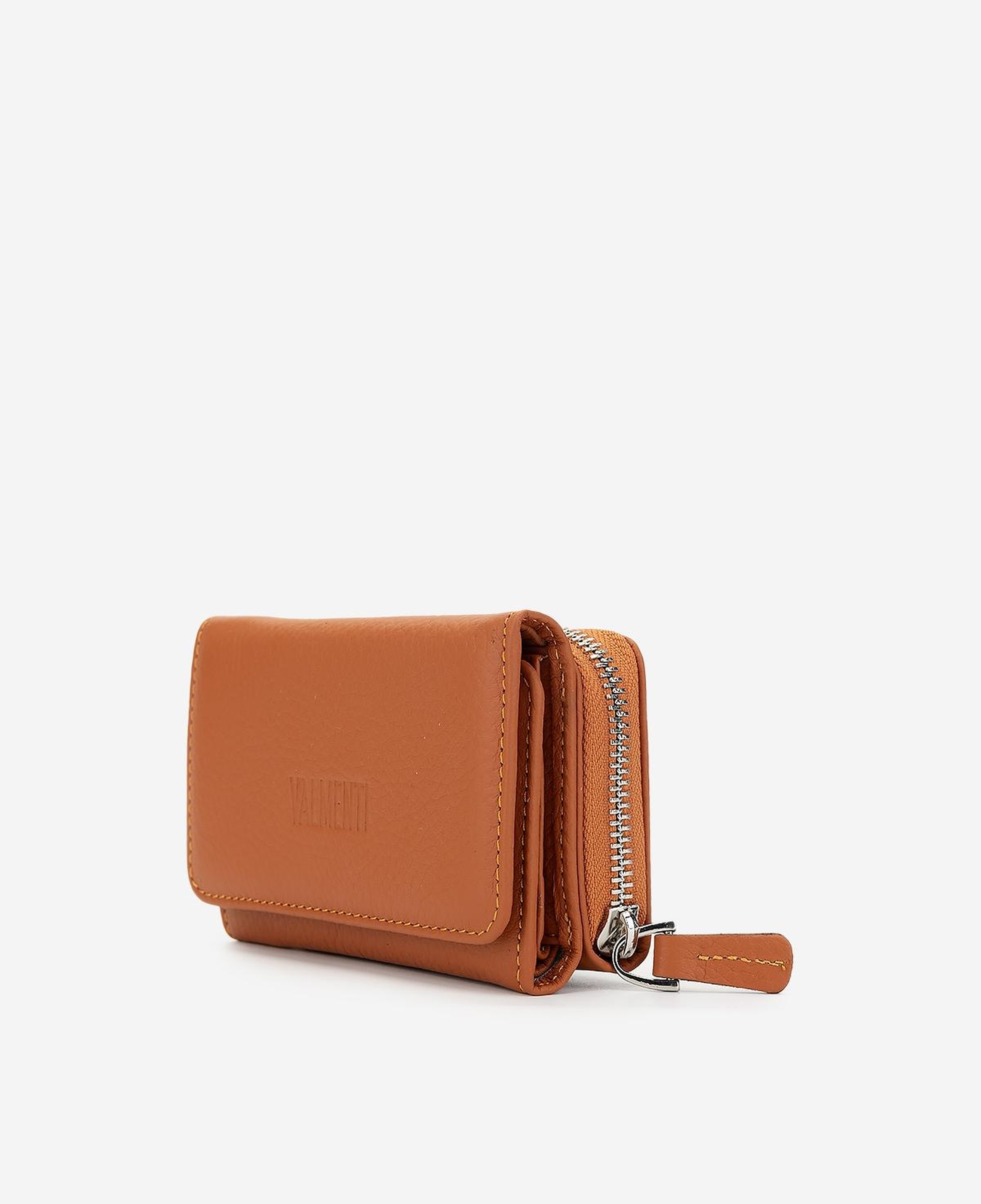 Valmenti Kadın Hakiki Deri Turuncu Cüzdan Cuzdan