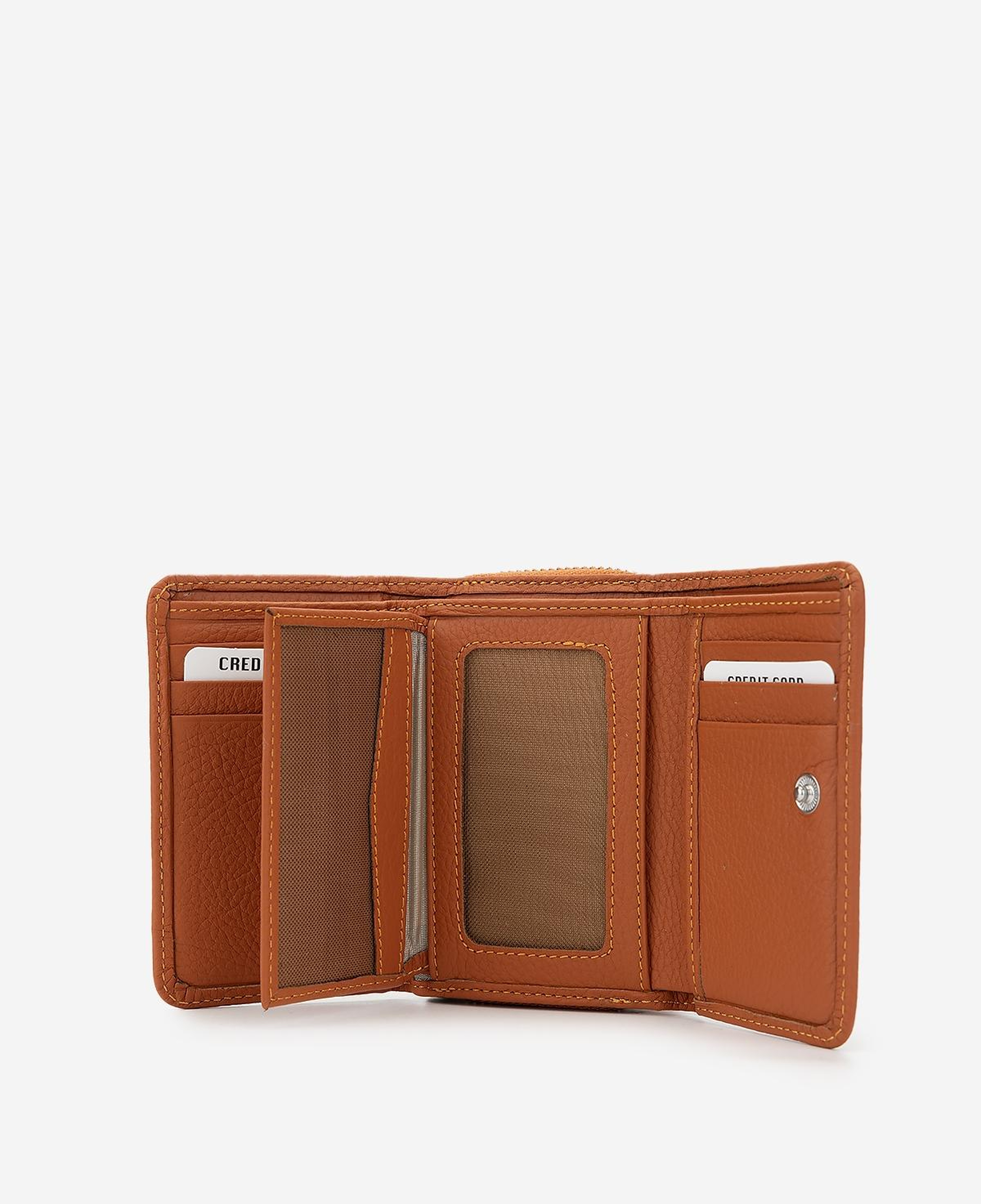 Valmenti Kadın Hakiki Deri Turuncu Cüzdan Cuzdan