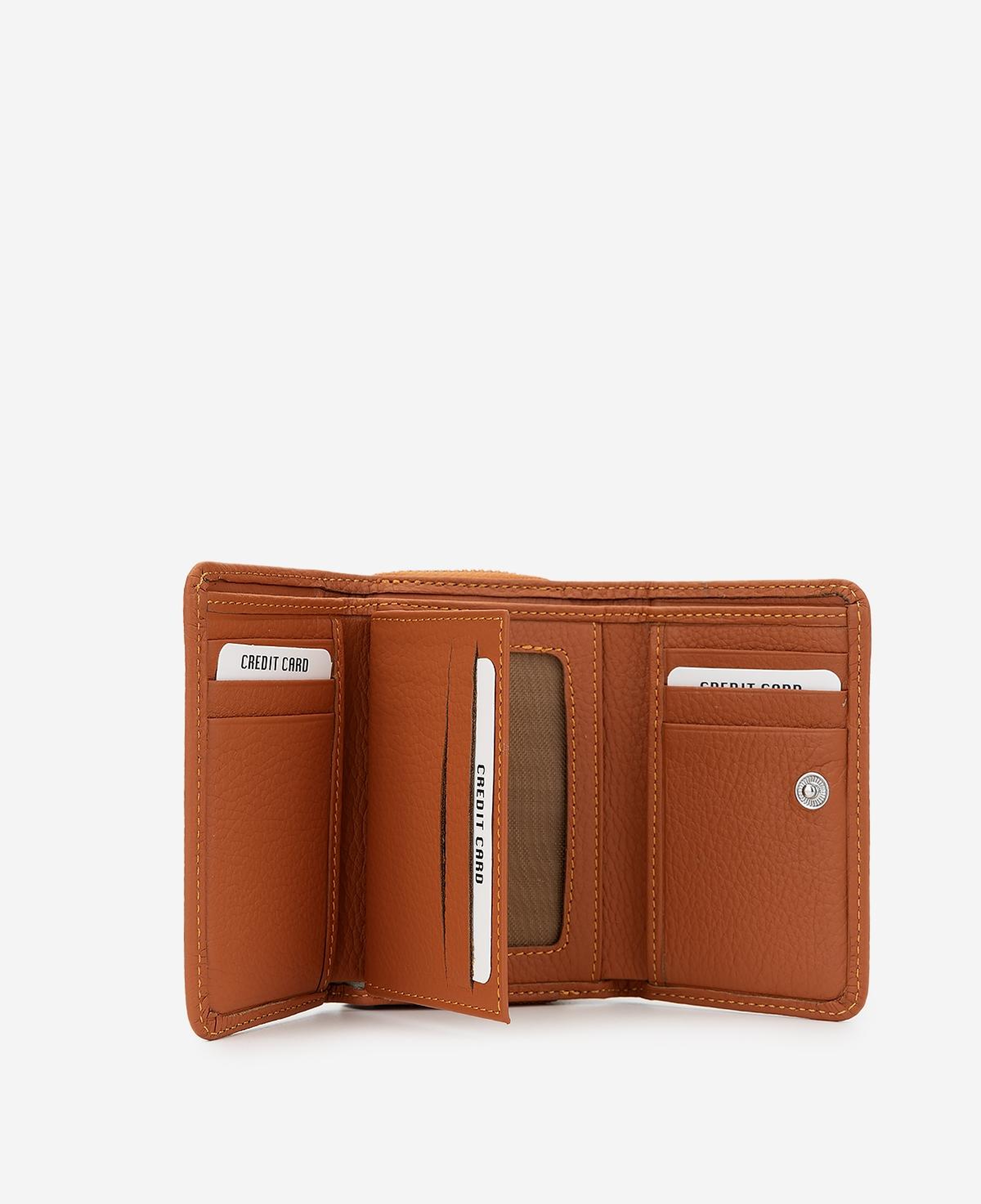 Valmenti Kadın Hakiki Deri Turuncu Cüzdan Cuzdan