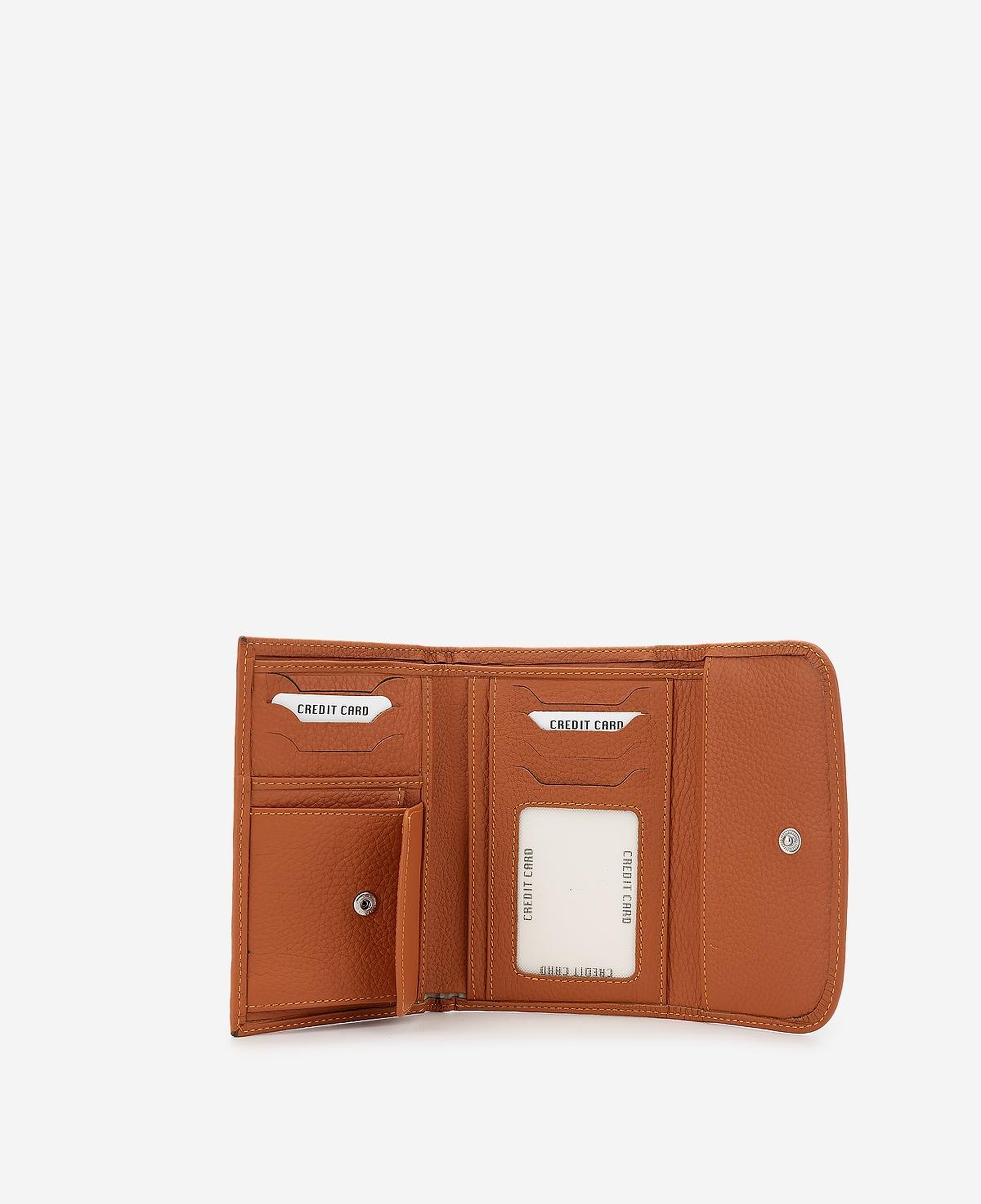 Valmenti Kadın Hakiki Deri Turuncu Cüzdan Cuzdan