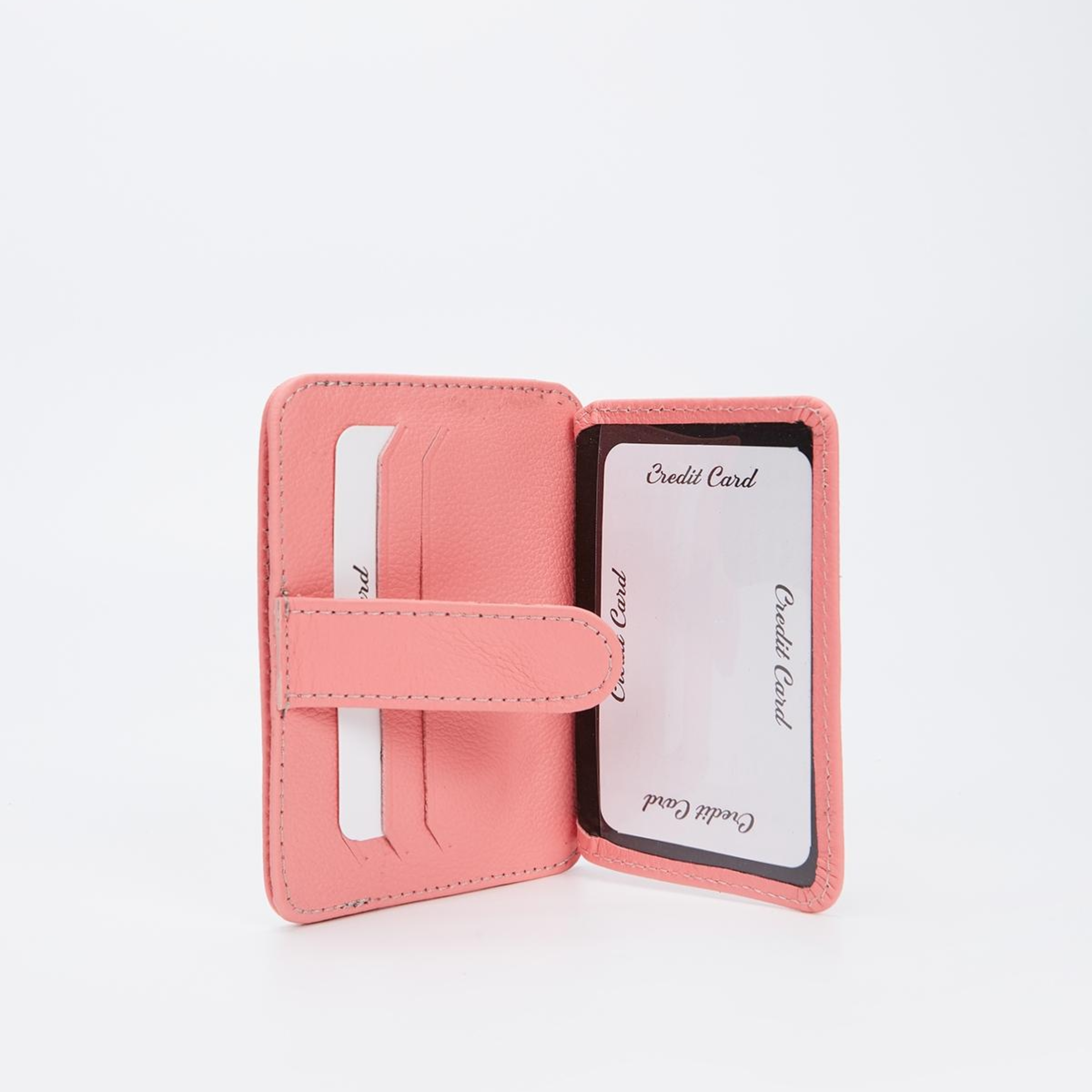Valmenti Erkek Hakiki Deri Pembe Kartlık