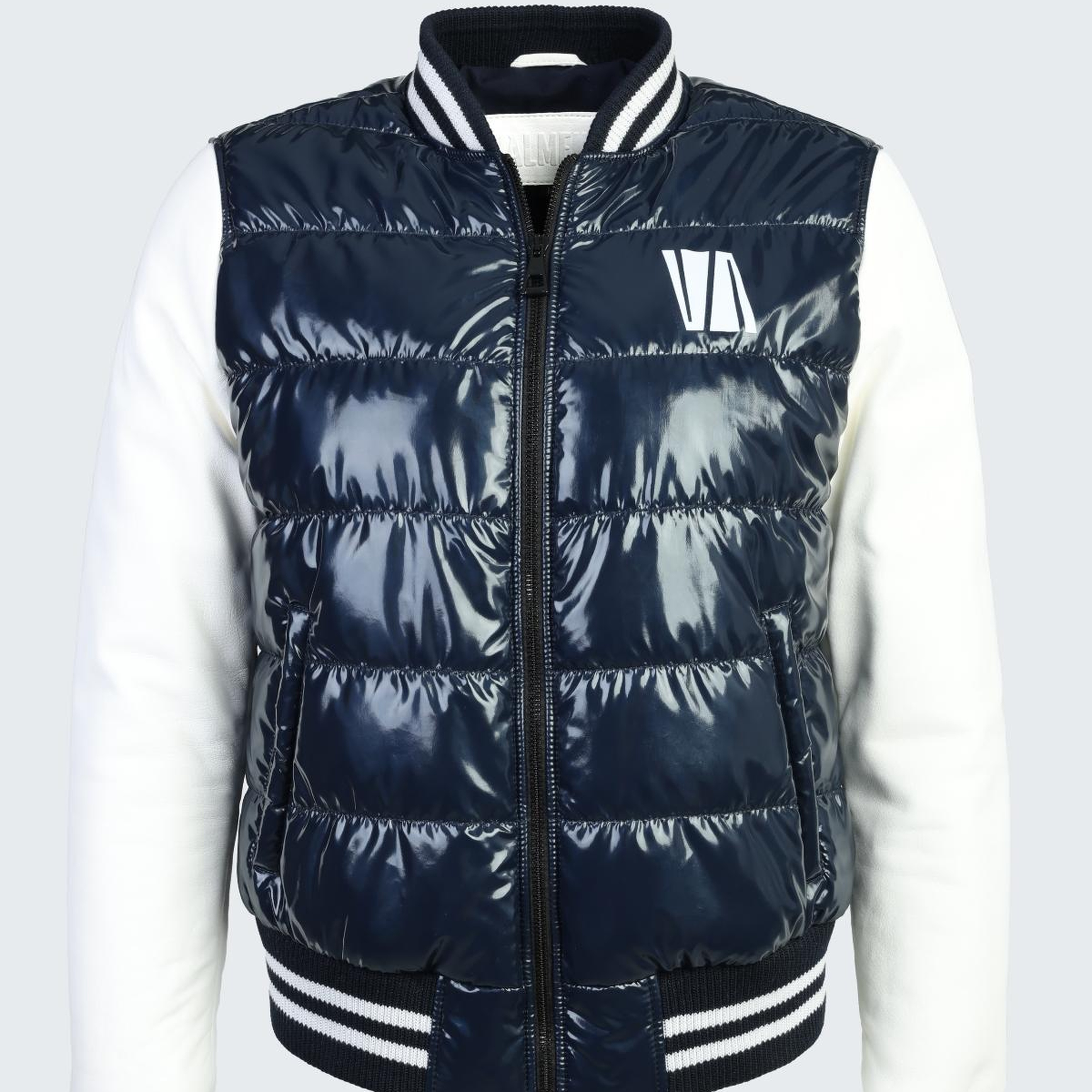 Valmenti Kadın Deri & Tekstil Lacivert Deri Mont