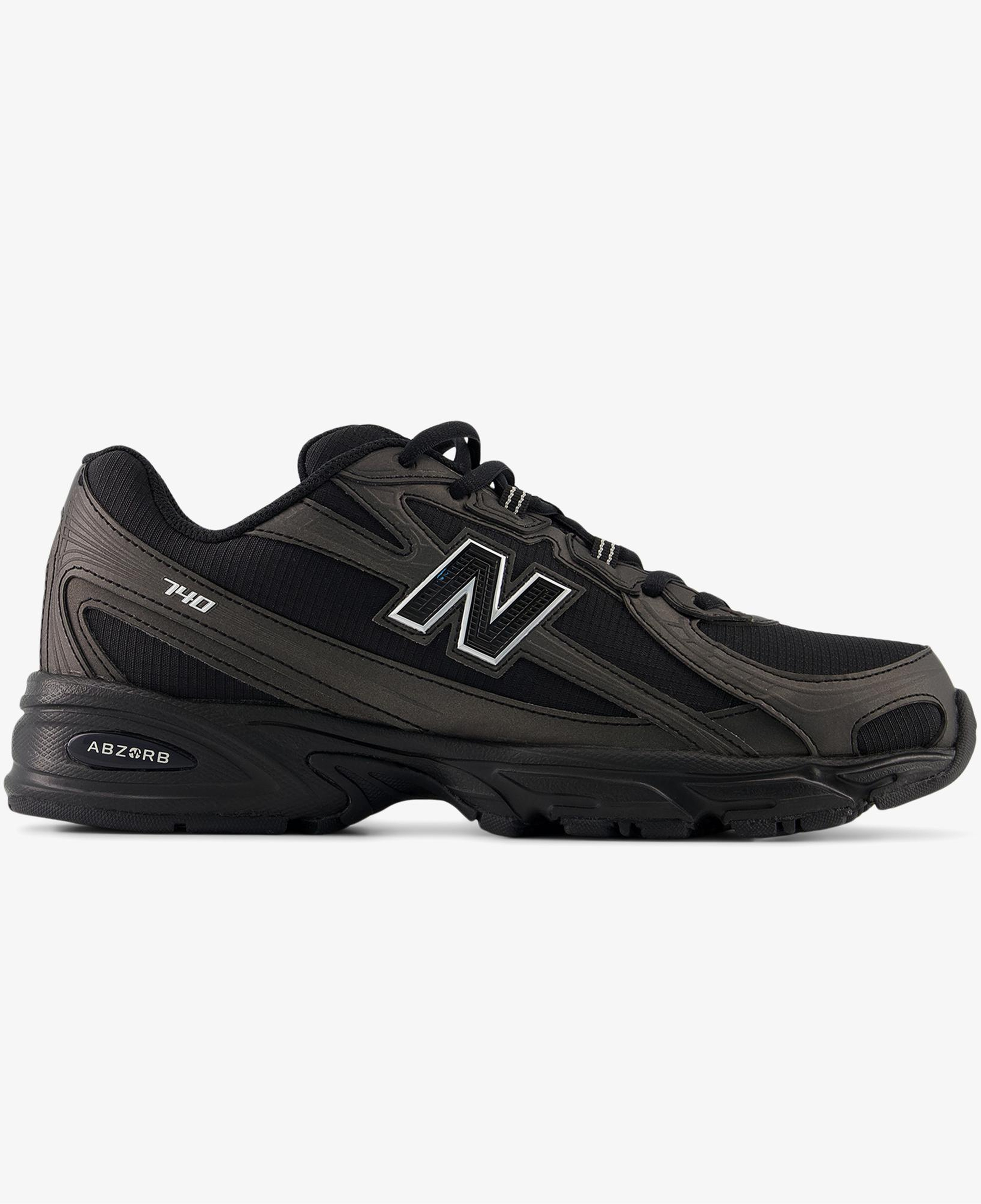 New Balance 740 Unisex Siyah Spor Ayakkabı