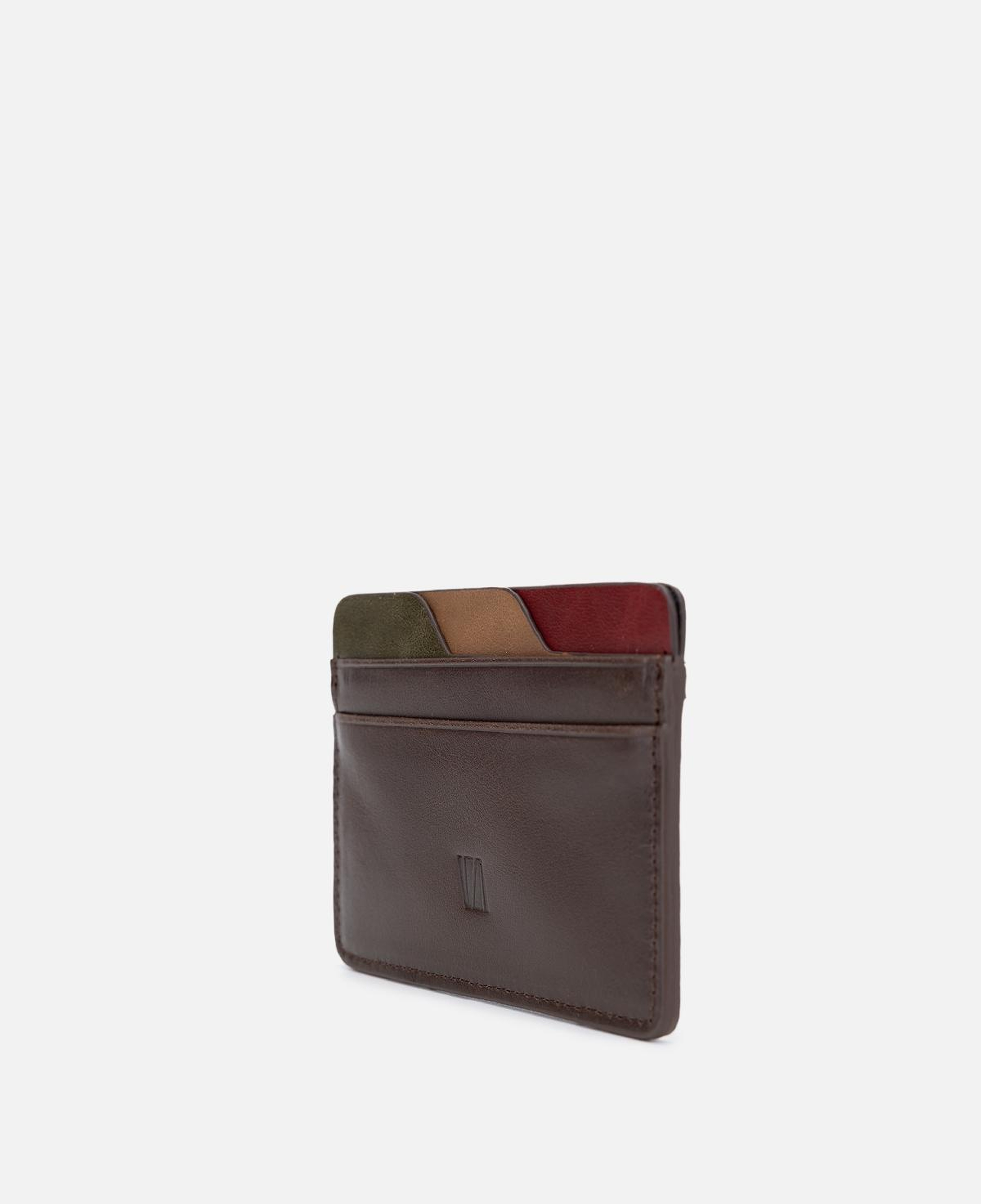 Valmenti Unisex Hakiki Deri Kahverengi Kartlık