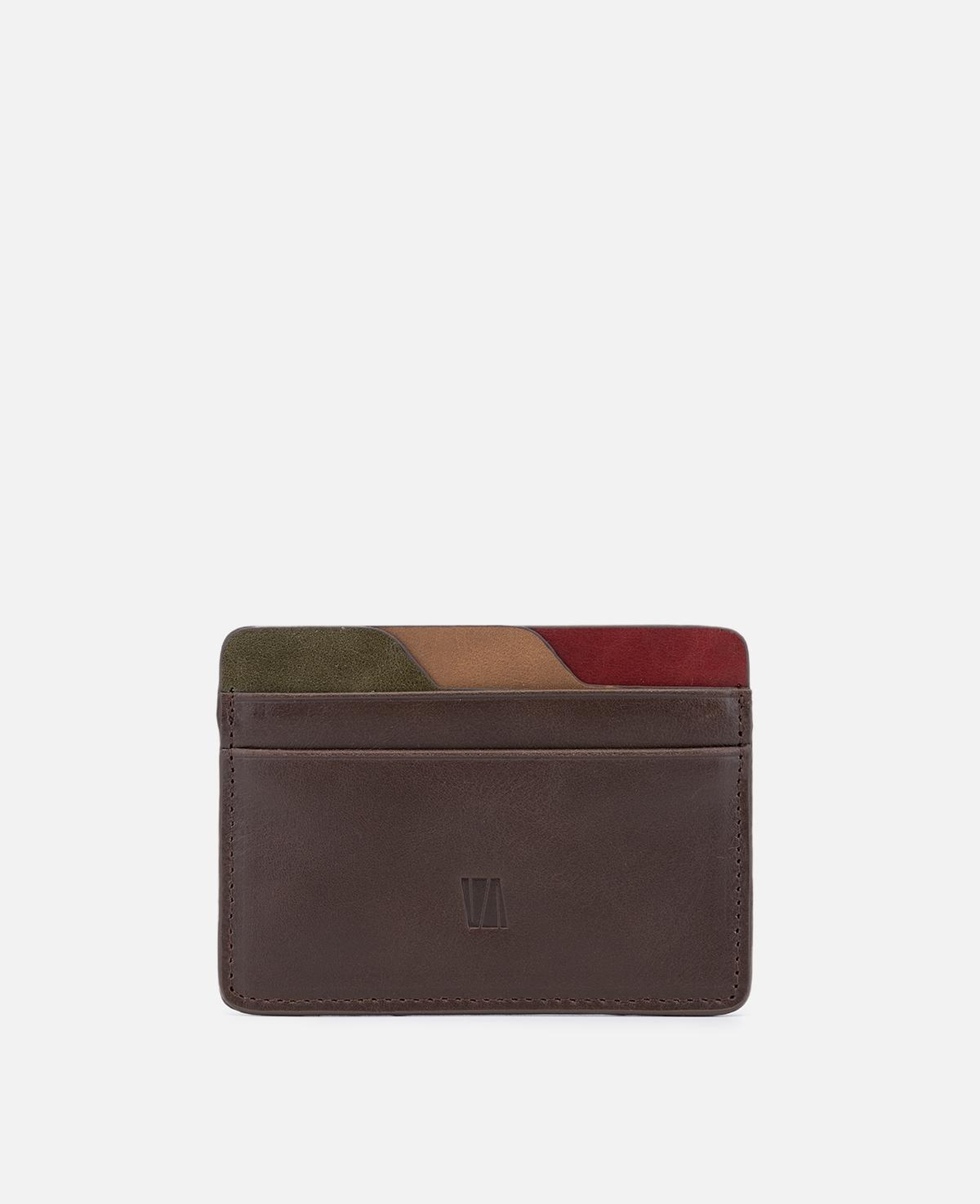 Valmenti Unisex Hakiki Deri Kahverengi Kartlık