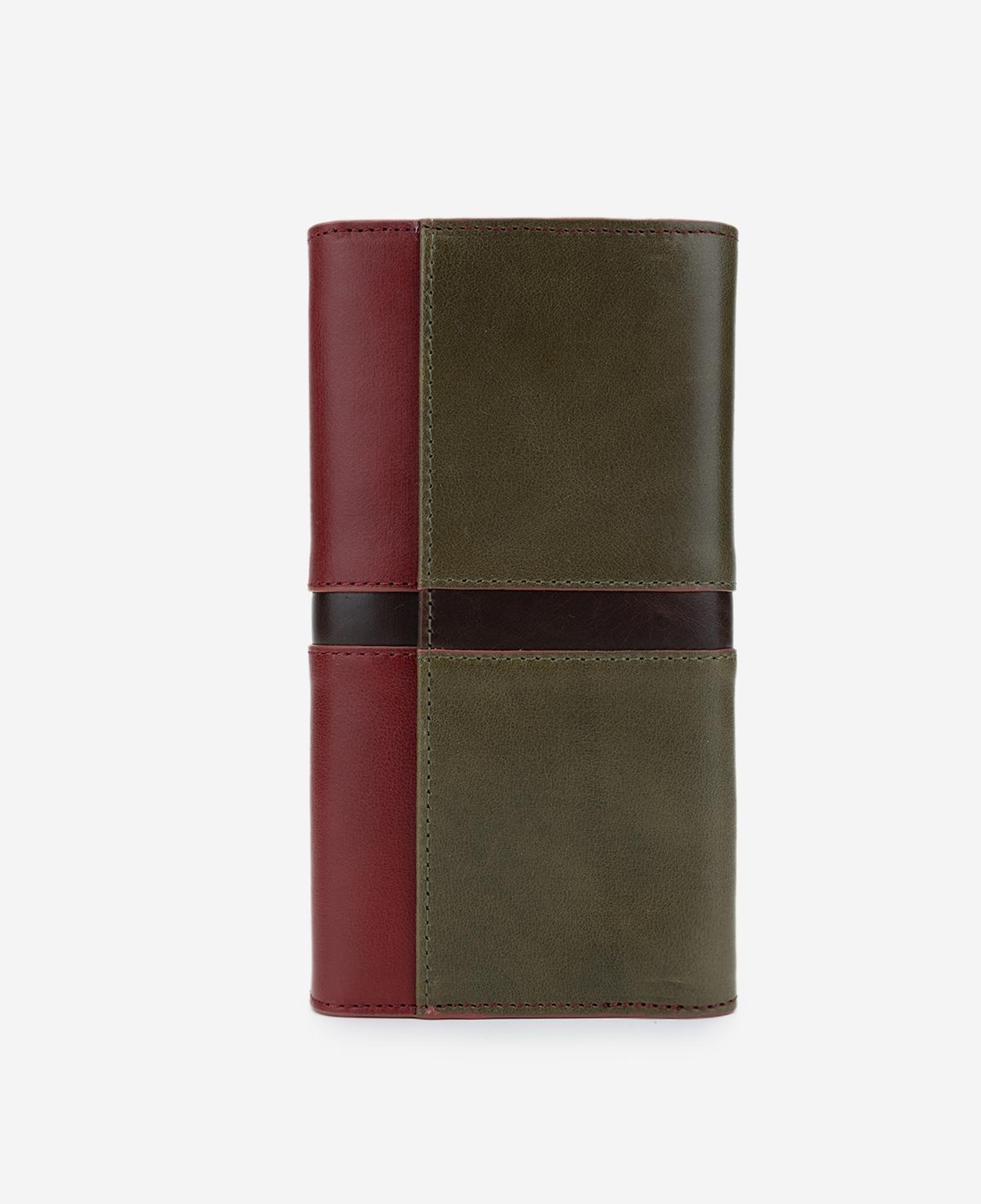 Valmenti Unisex Hakiki Deri Bordo Cüzdan Cuzdan