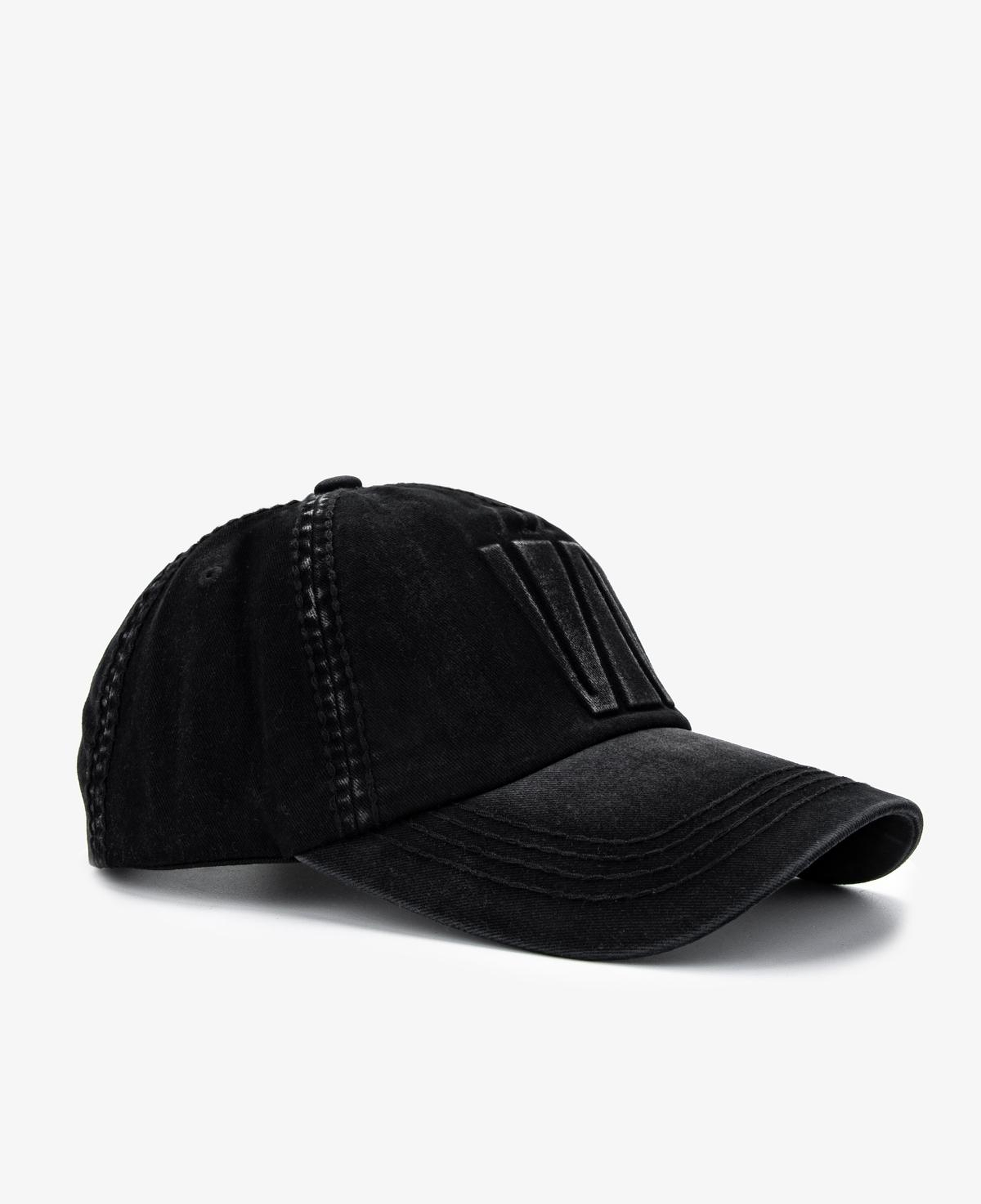 Valmenti Unisex Tekstil Siyah Beyzbol Şapka