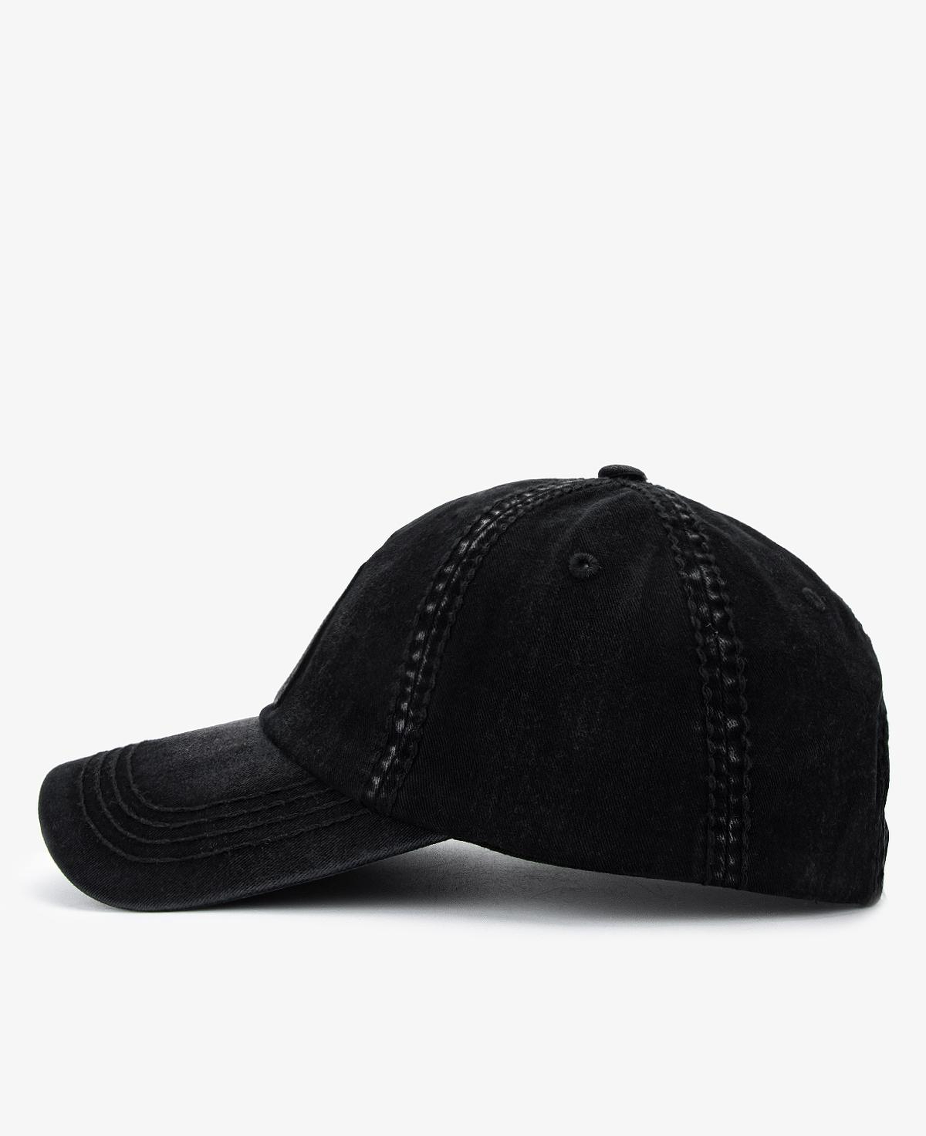 Valmenti Unisex Tekstil Siyah Beyzbol Şapka