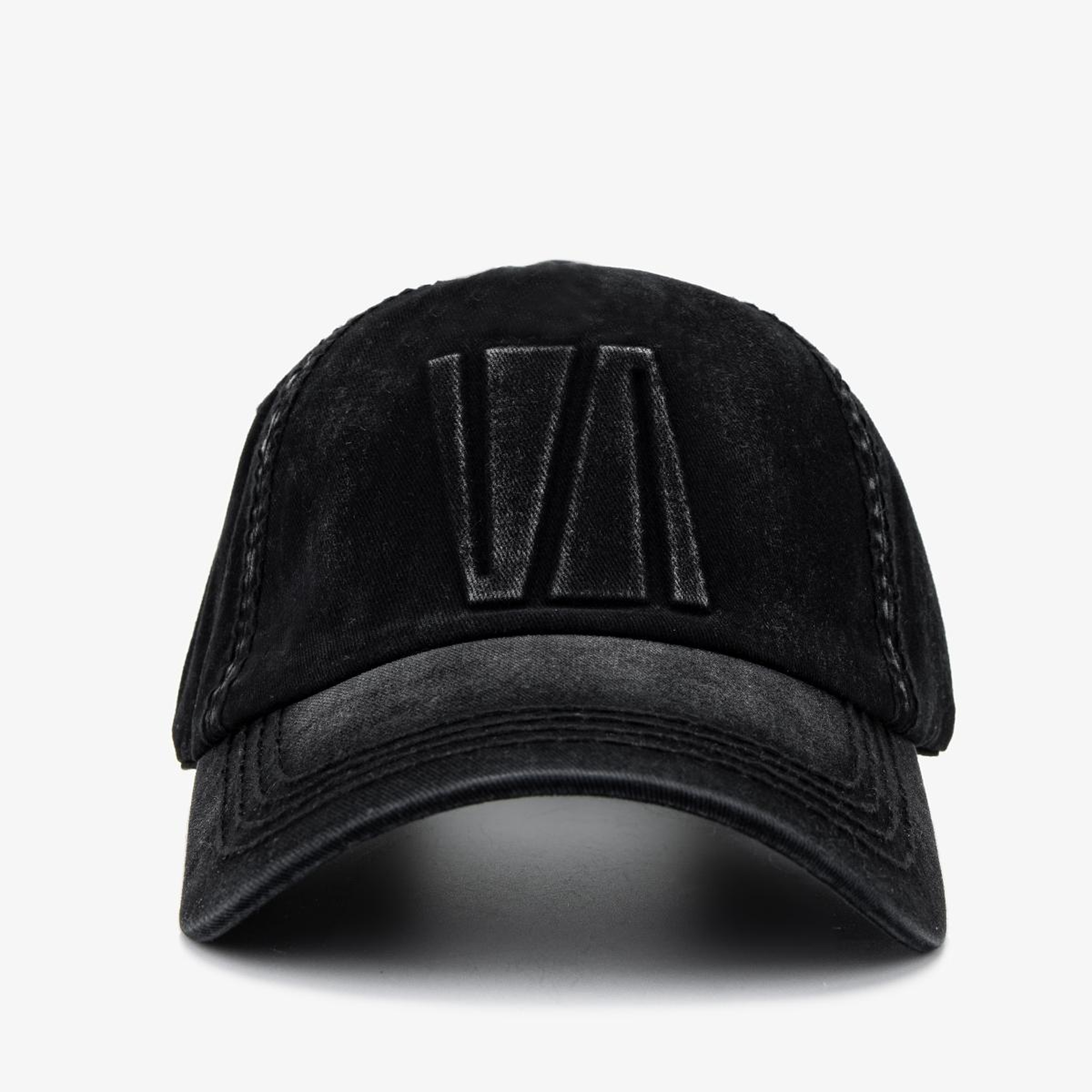 Valmenti Unisex Tekstil Siyah Beyzbol Şapka