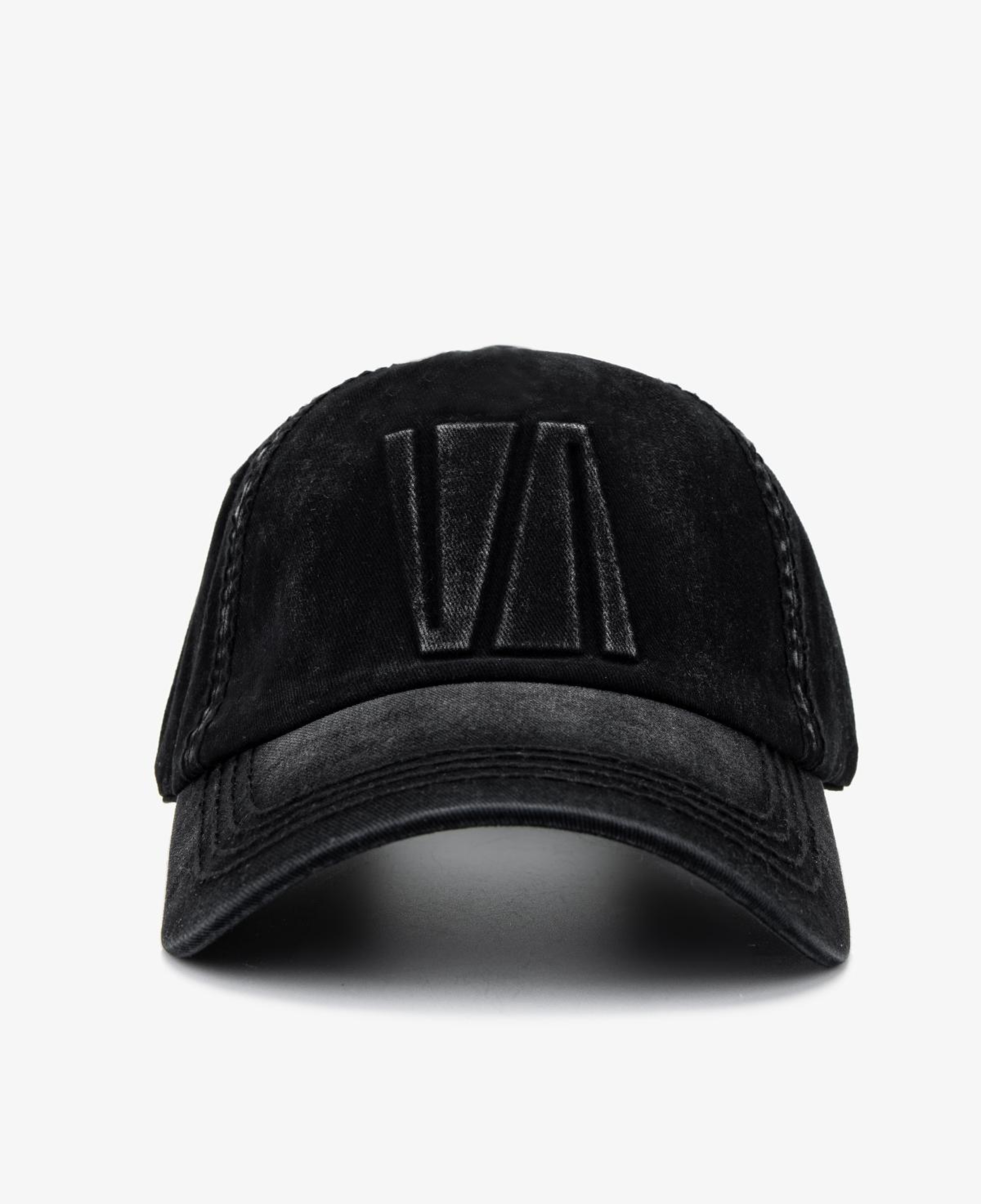 Valmenti Unisex Tekstil Siyah Beyzbol Şapka