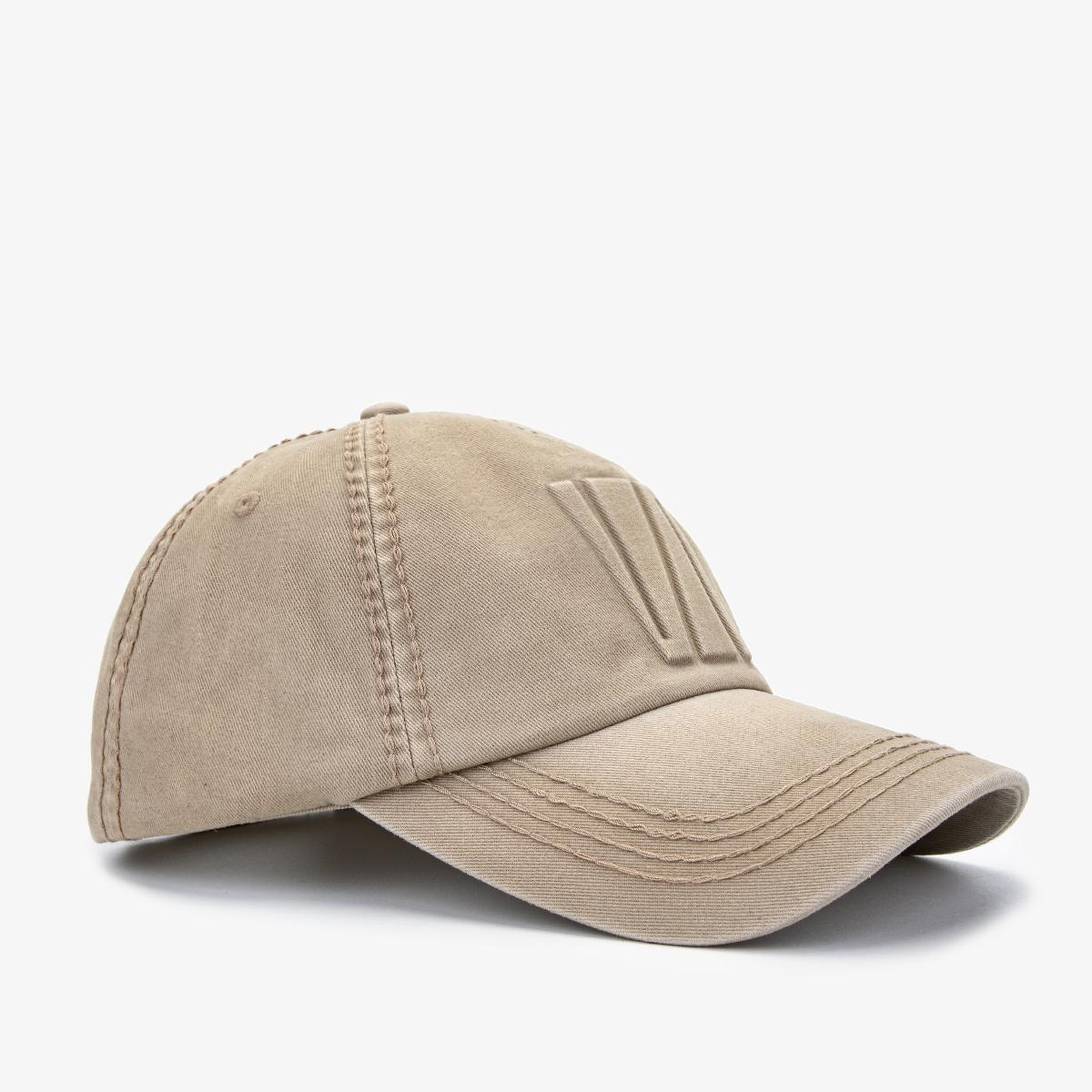 Valmenti Unisex Tekstil Haki Beyzbol Şapka