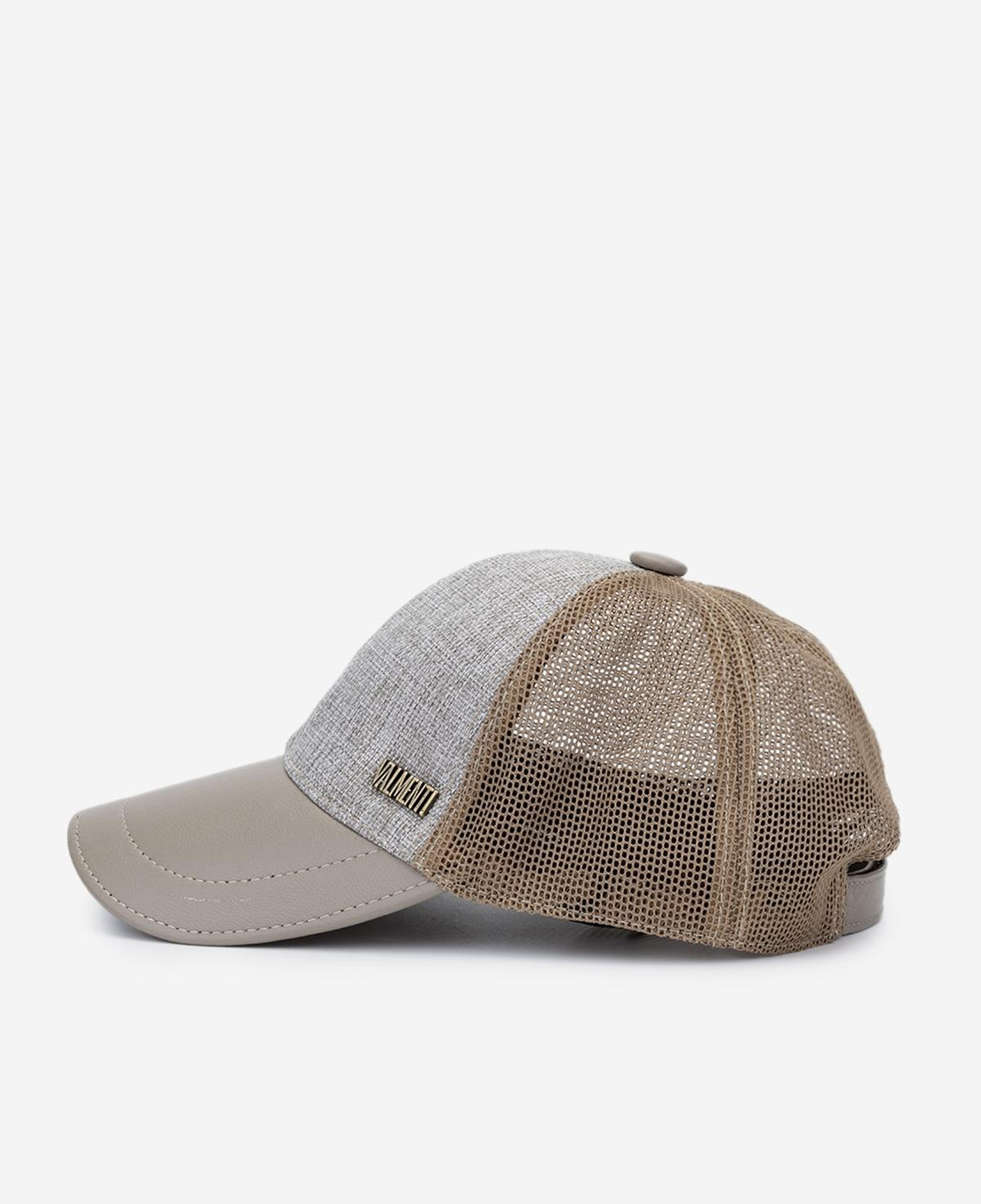 Valmenti Erkek Tekstil Bej Şapka