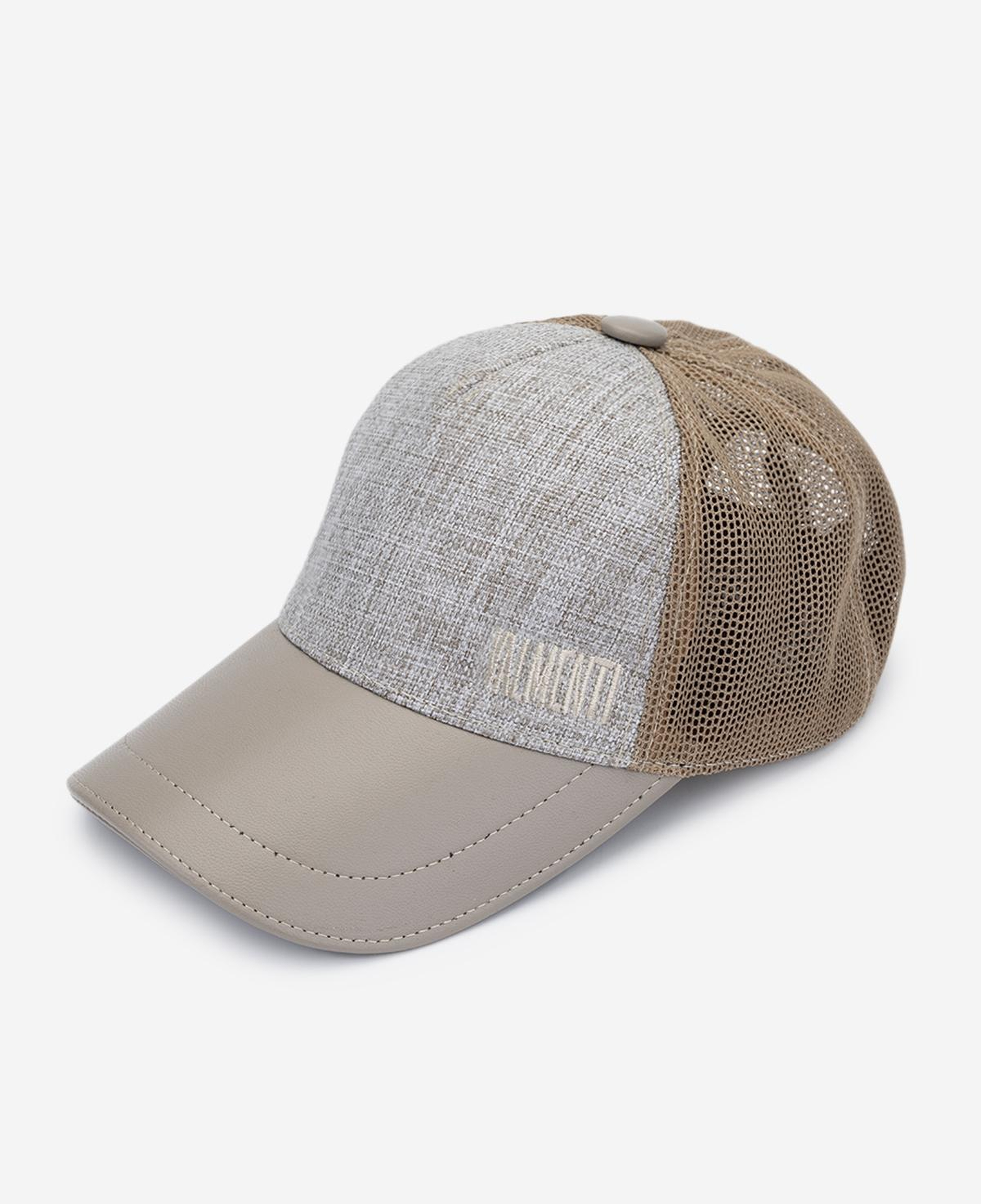 Valmenti Erkek Tekstil Bej Şapka