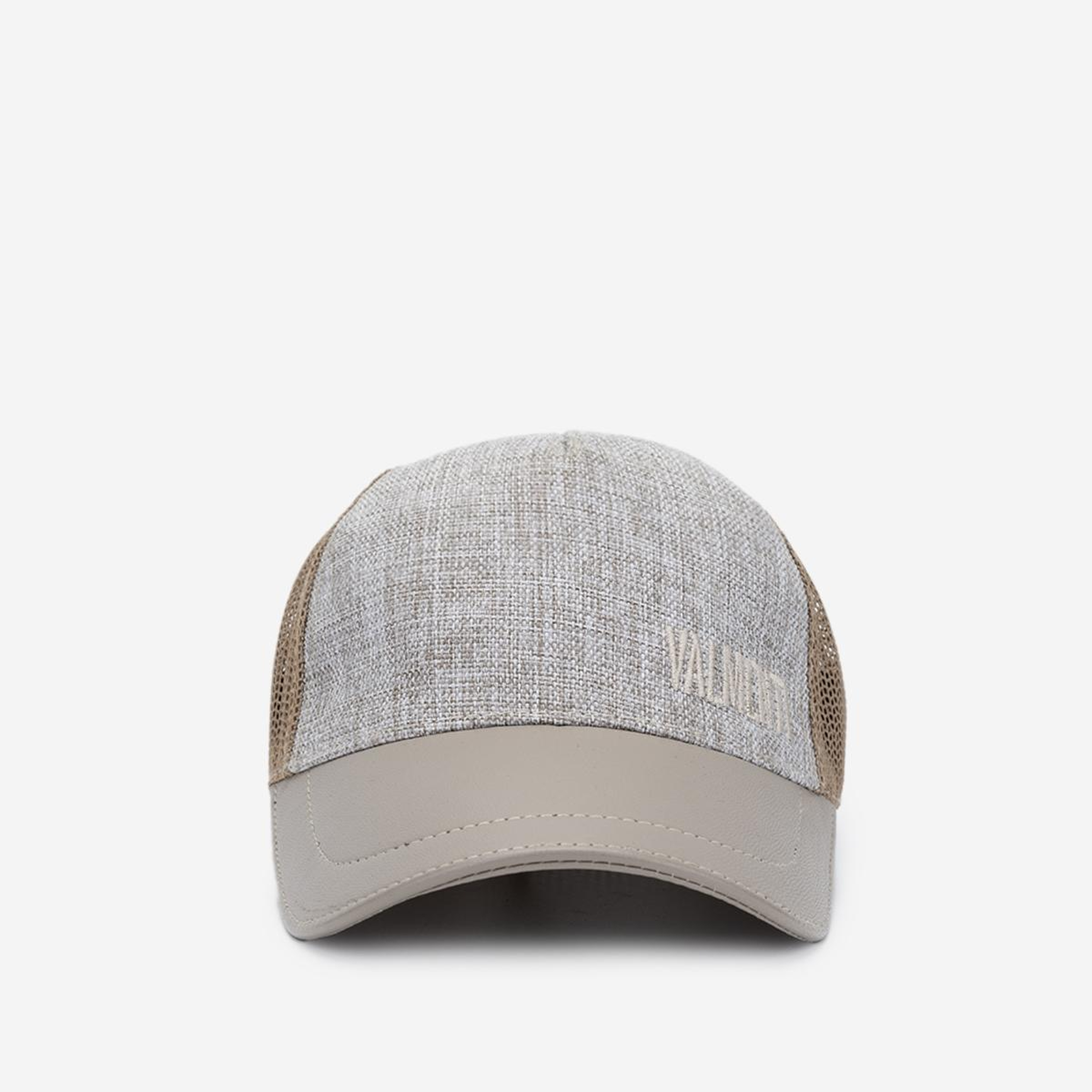 Valmenti Erkek Tekstil Bej Şapka