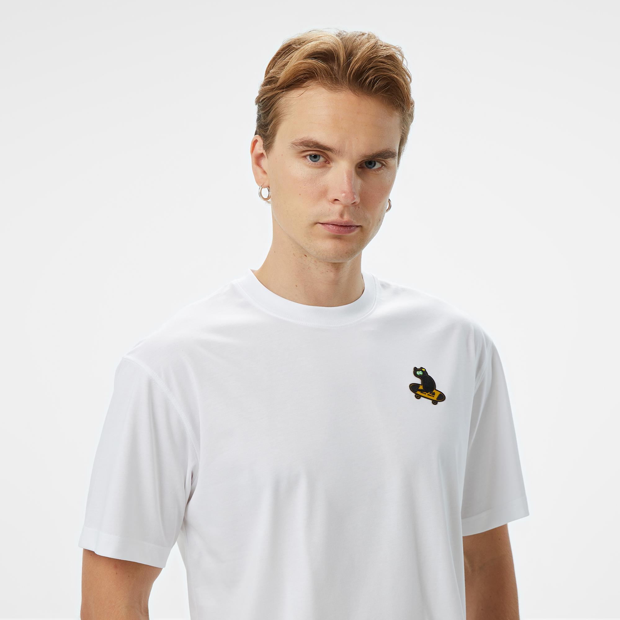 Anta Sports Erkek Beyaz T-Shirt