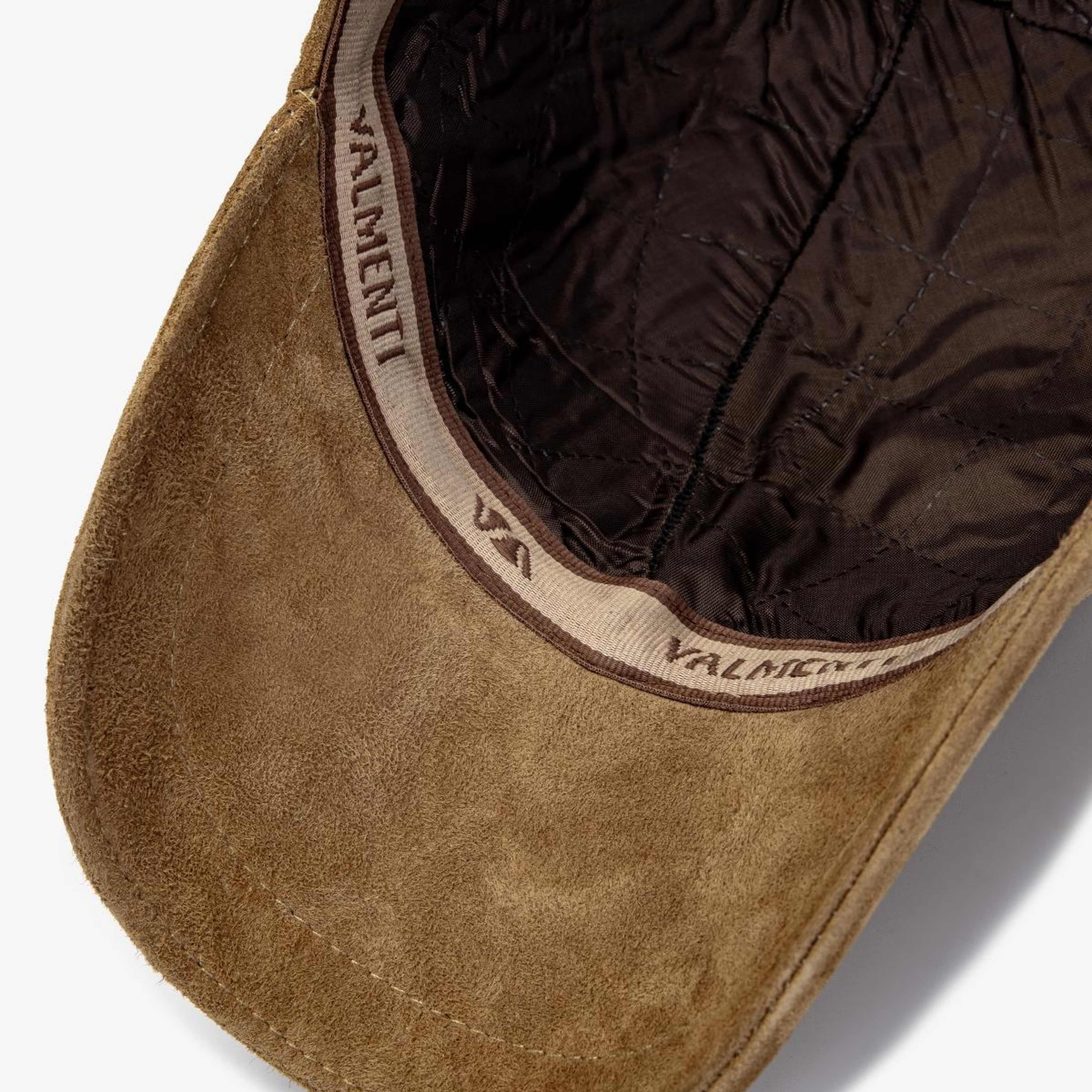 Valmenti Erkek Hakiki Deri Bej Beyzbol Şapka